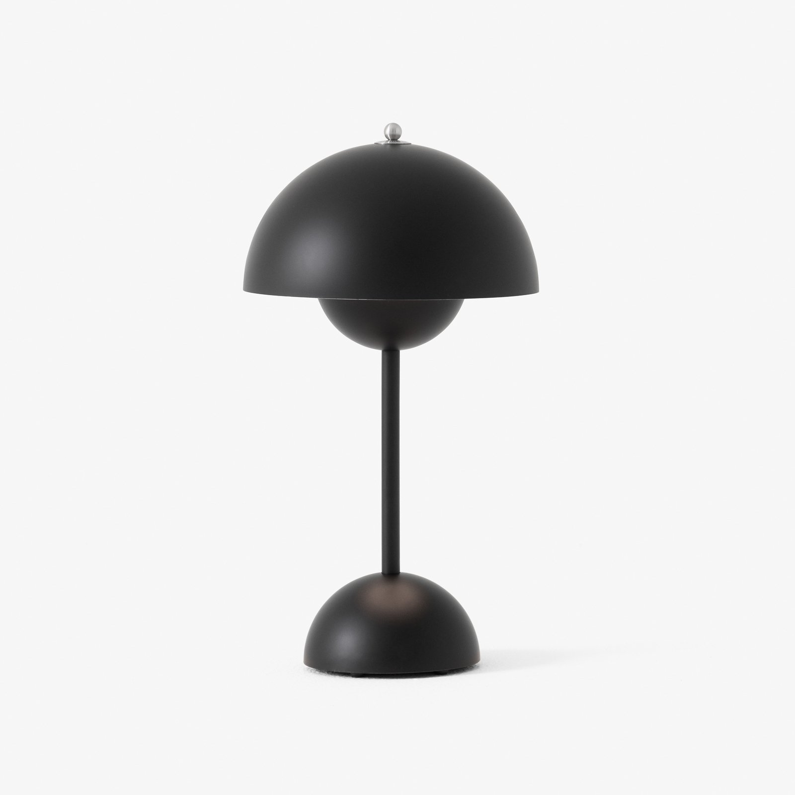 lampe à poser portable Flowerpot VP9 noir mat - &Tradition