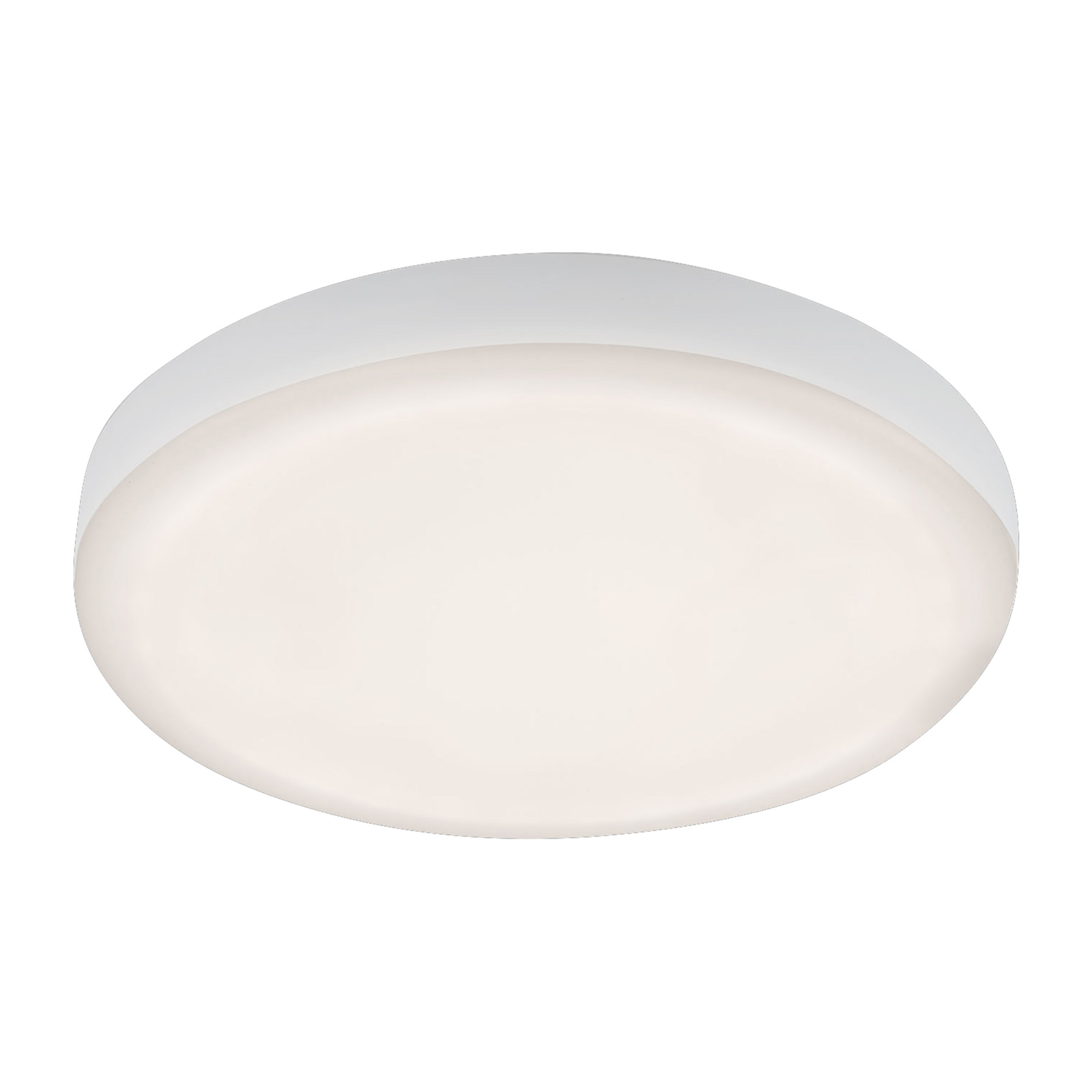 Faretto LED da incasso Plat, bianco, Ø 10 cm, 4.000K