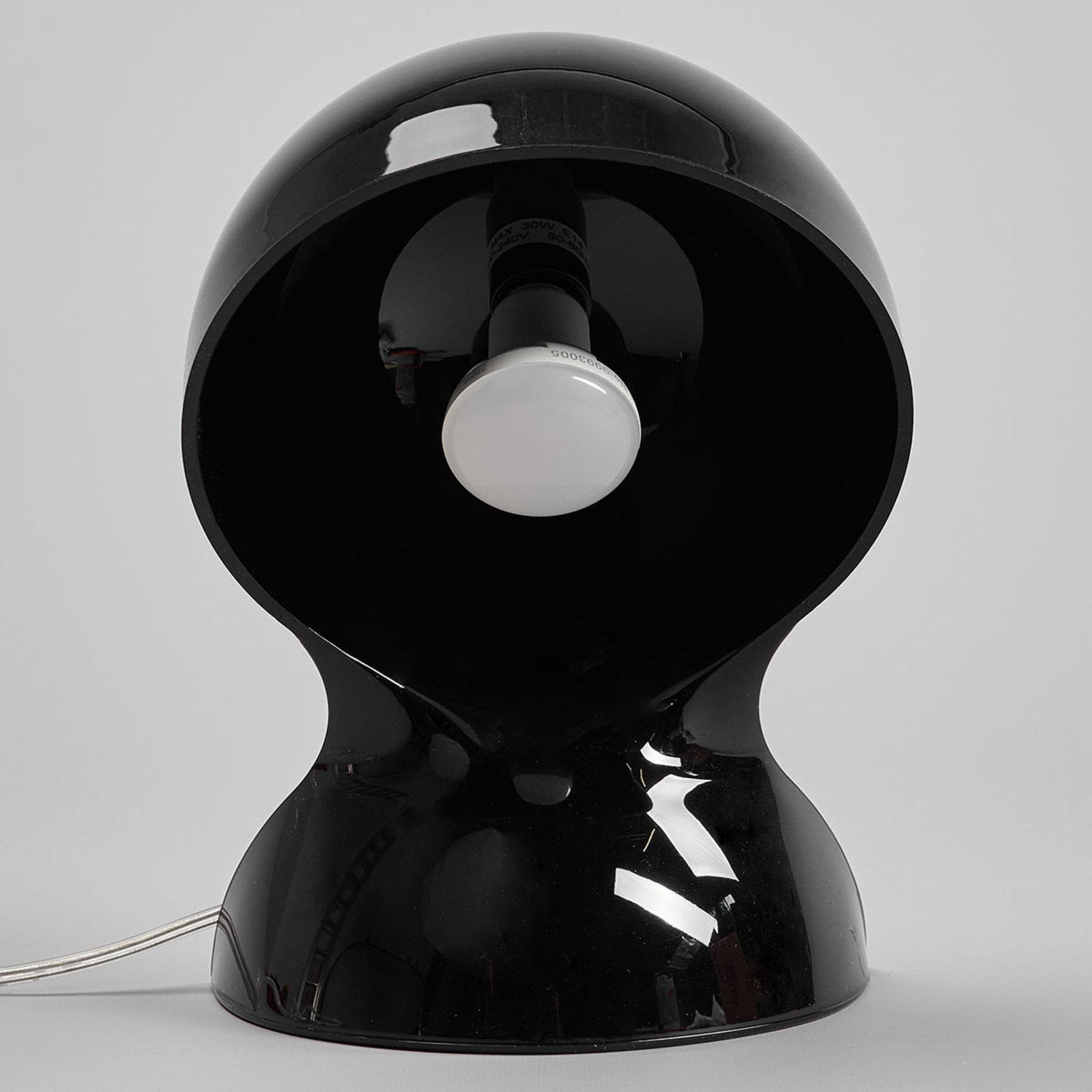 Artemide Dalù dizajnová stolová lampa v čiernom