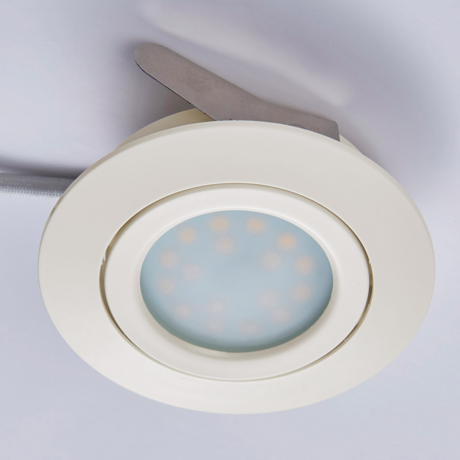 Andrej Round LED Spotul Încastrat Cream - Lindby Andrej Round LED Spotul Încastrat Cream - Lindby