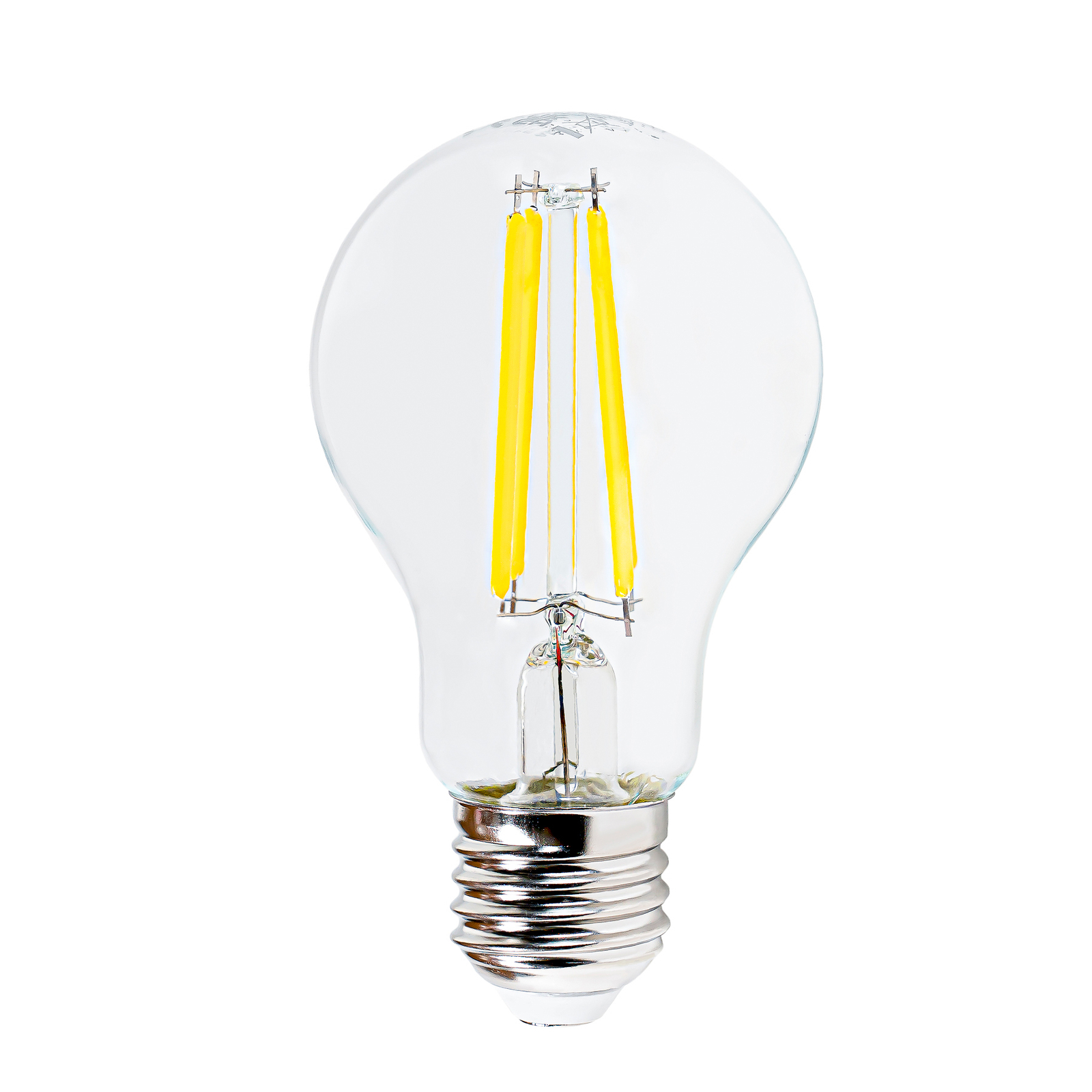 Filament LED bulb E27 2.2W 2,700K, 470 lumens, clear