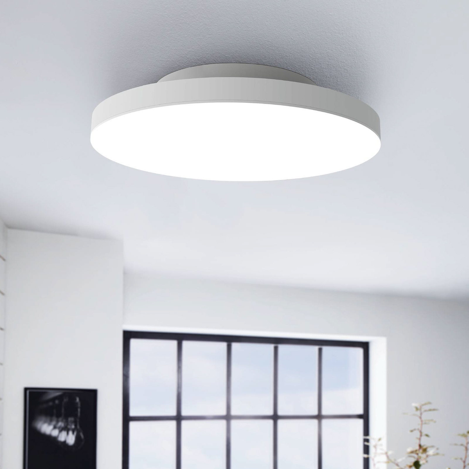 EGLO connect Turcona-Z LED ceiling light round