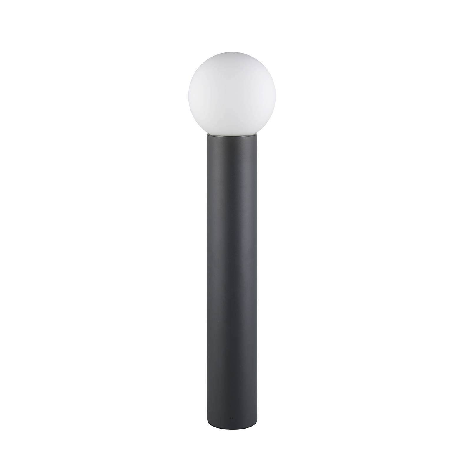 Wegelampe Mures, anthrazit, Höhe 80 cm, Metall