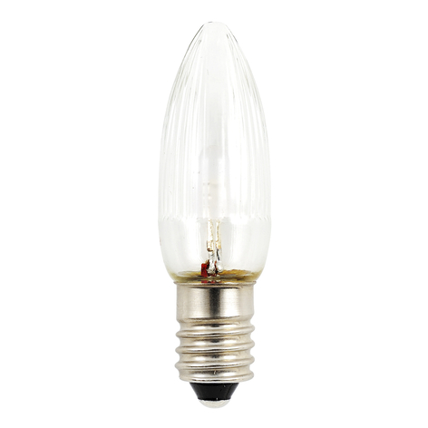 E10 24V 0,3W LED-ersättningslampa 3-pack