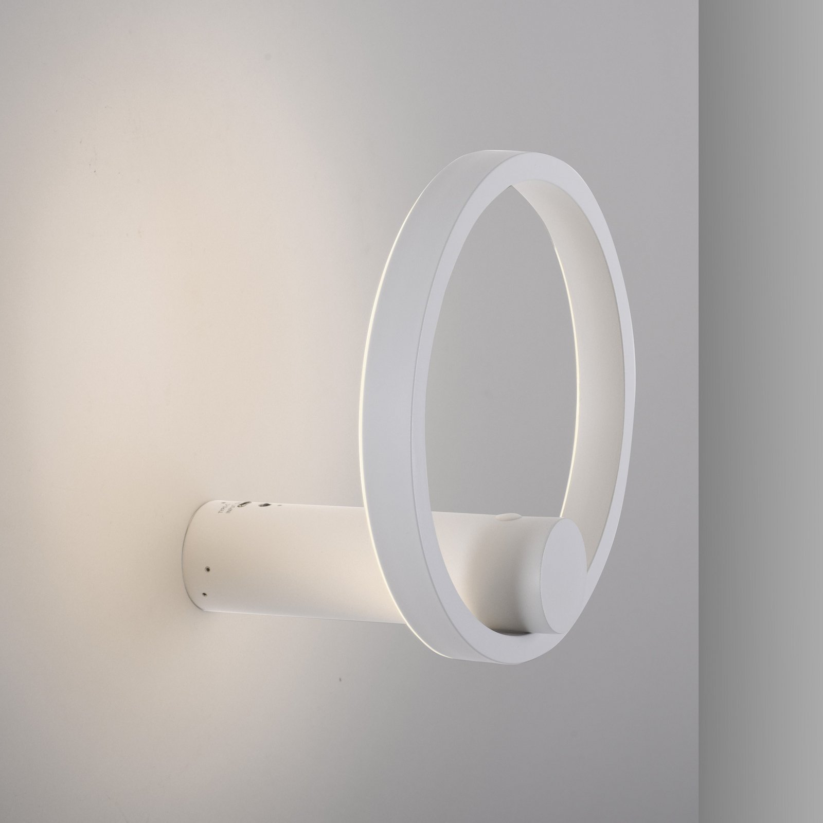 JUST LIGHT. Aplique de pared LED recargable Archie, blanca, 3000 K