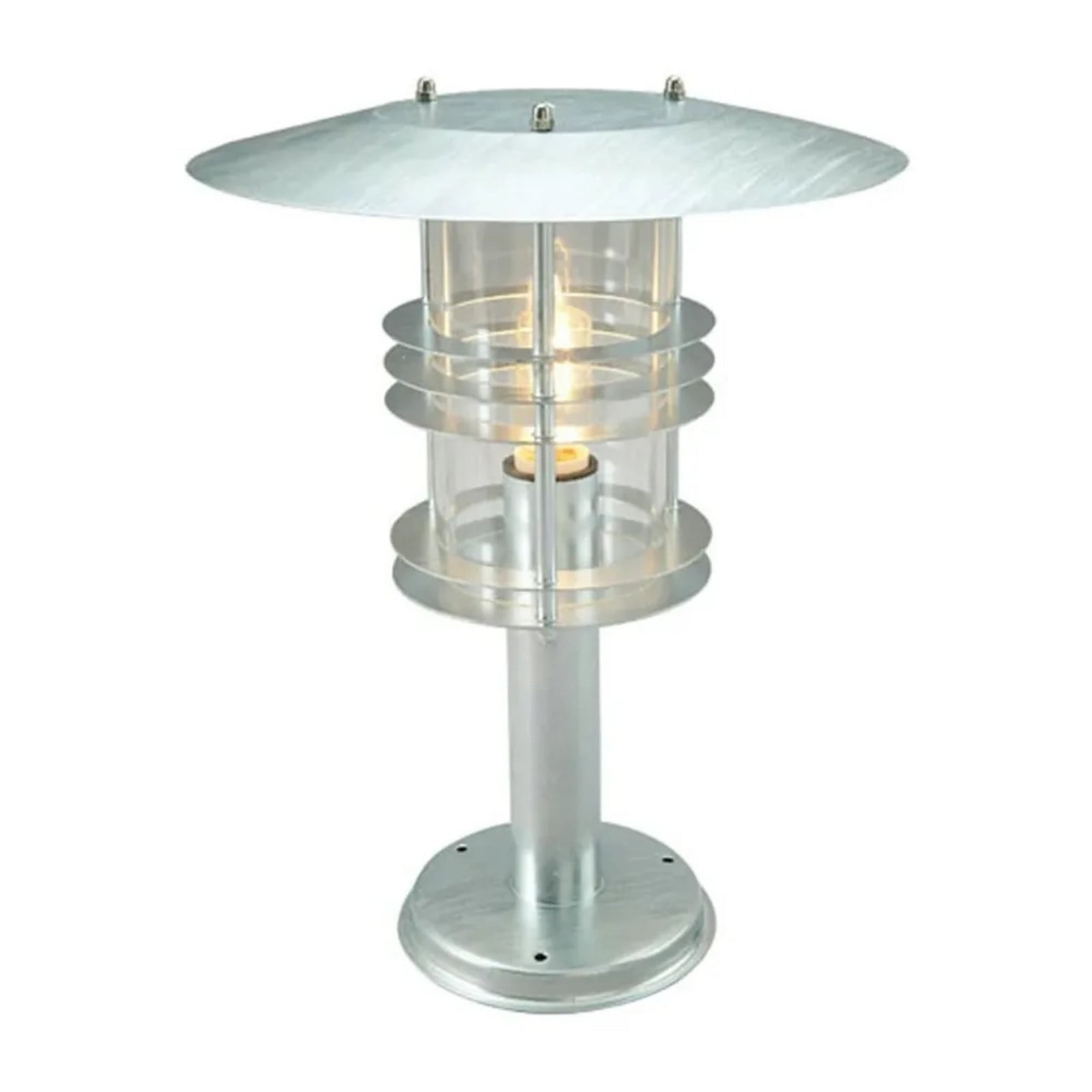 Stockholm Udendørs Bedlampe H47,5 Galvaniseret Norlys - Terrasse - Aluminium