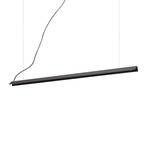 Ideal Lux LED pendant light V-Line, black