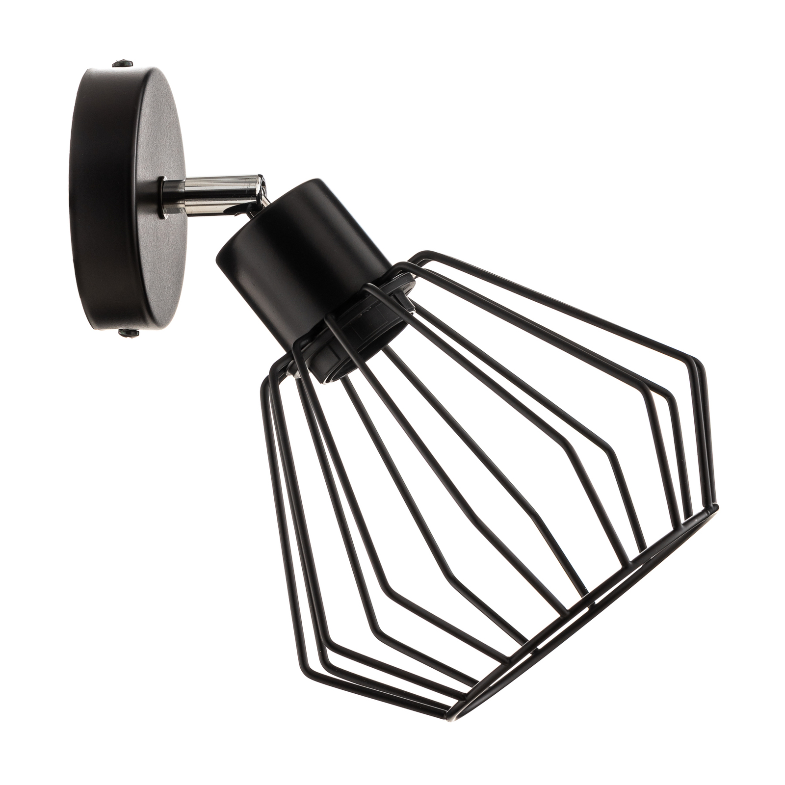 Vägglampa Limani, svart, 1 lampa