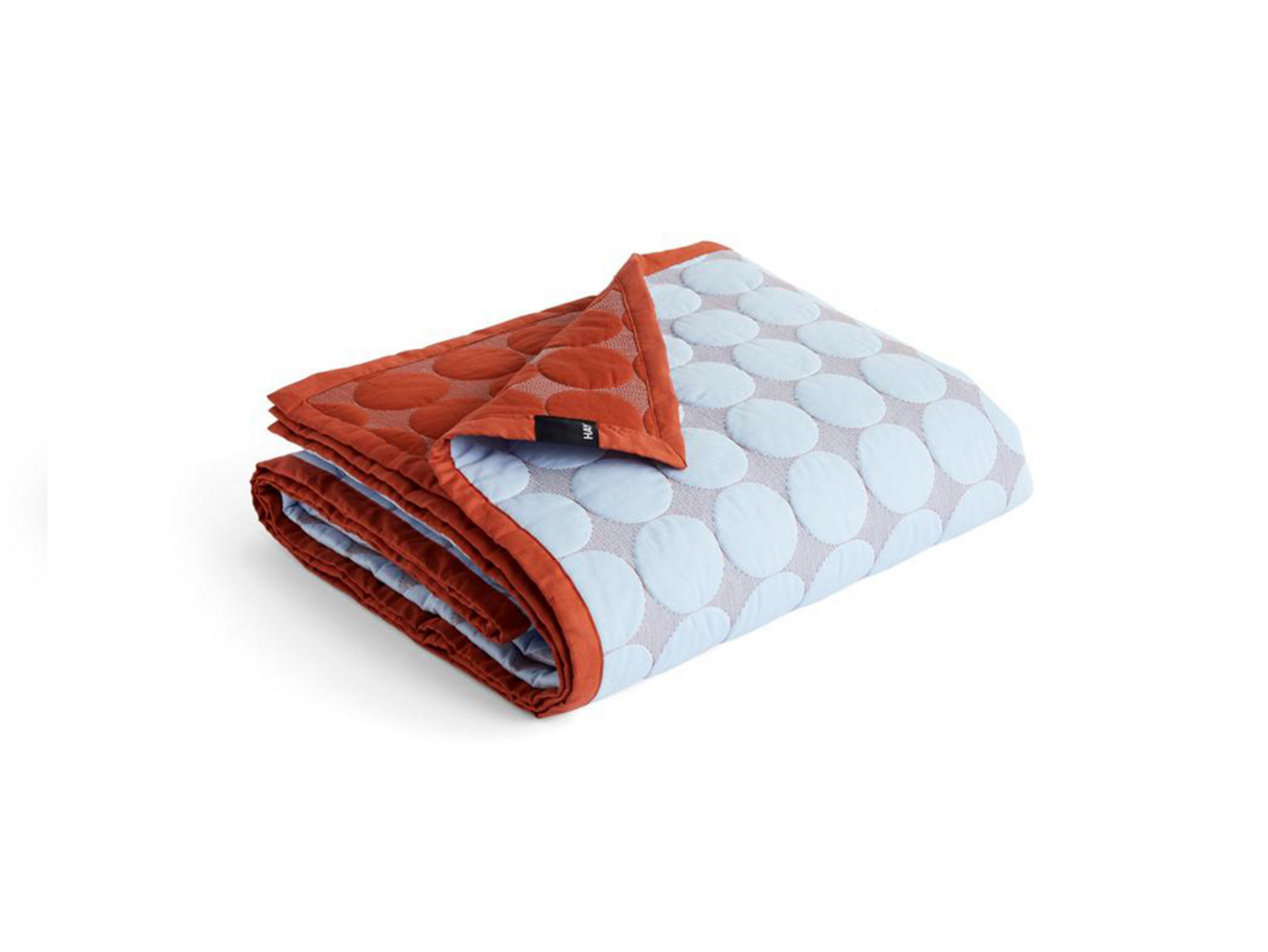 Mega Dot (Organic) Colcha de cama 260x260 Light Blue - Hay