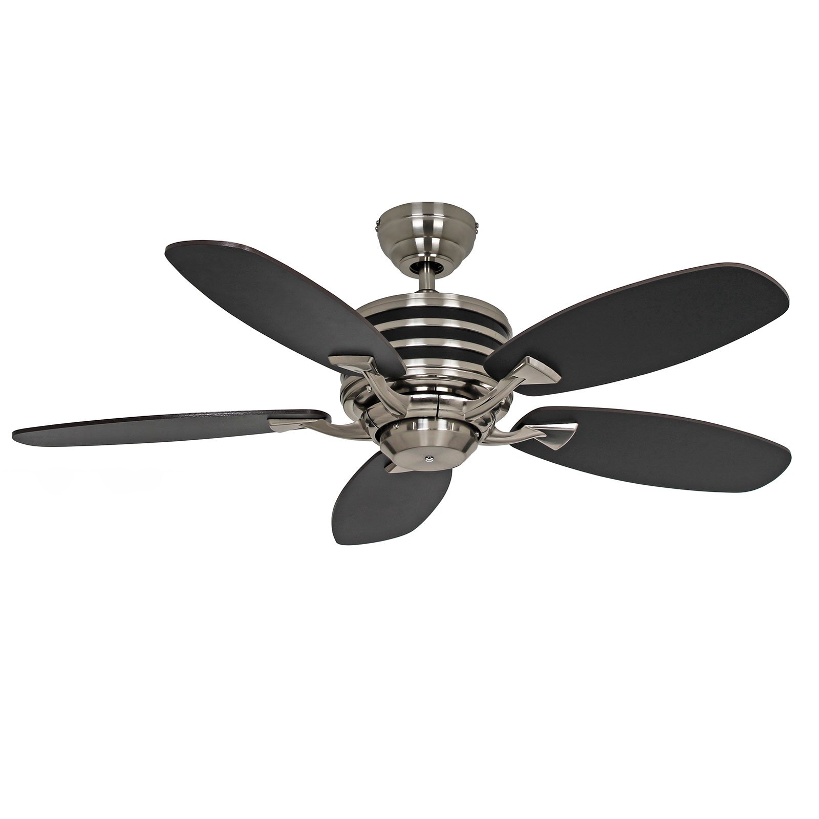 Ventilateur de plafond Eco gamma 103 cm noyer/noir