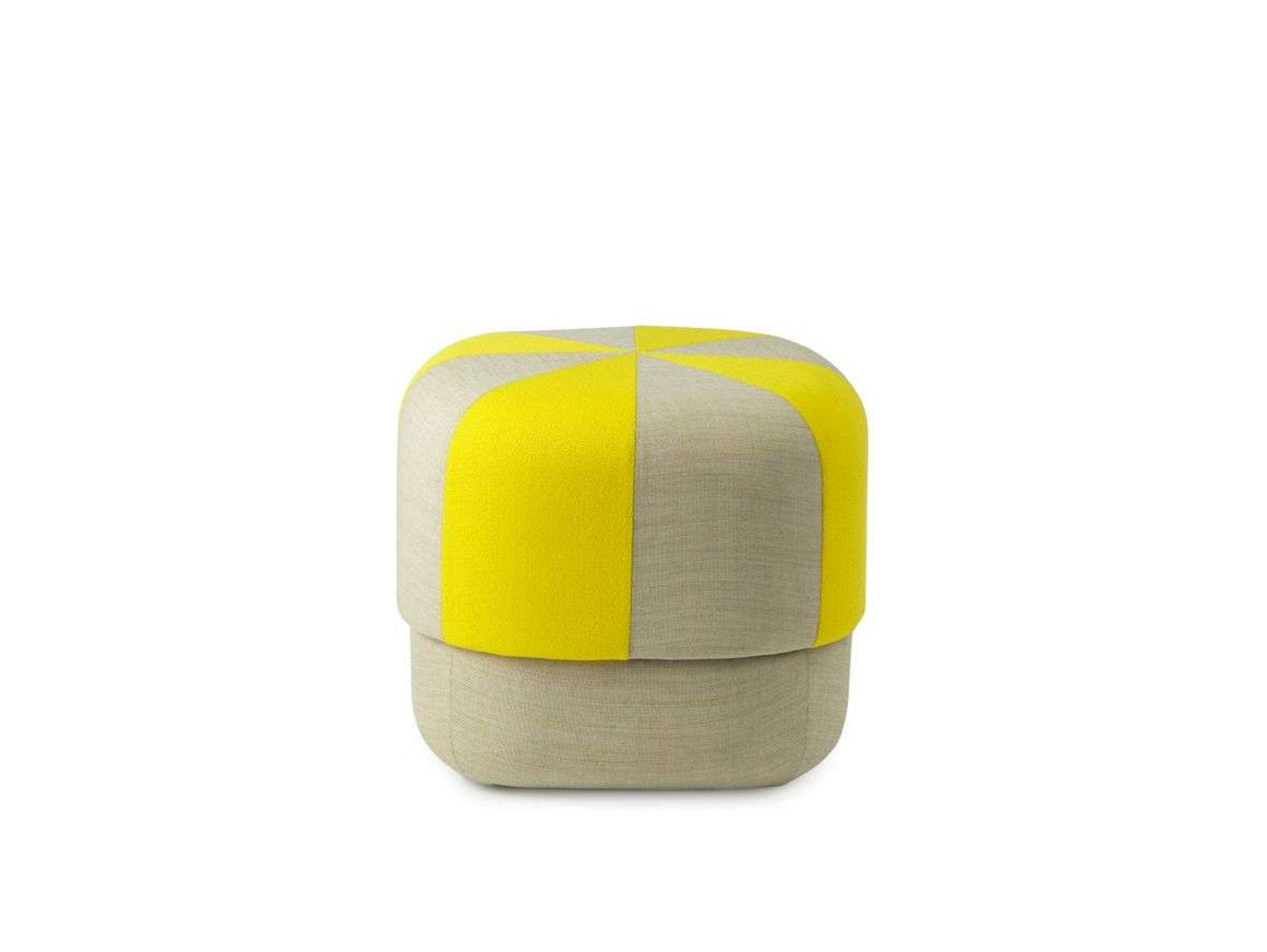 Circus Pouf Duo Small Yellow - Normann Copenhagen