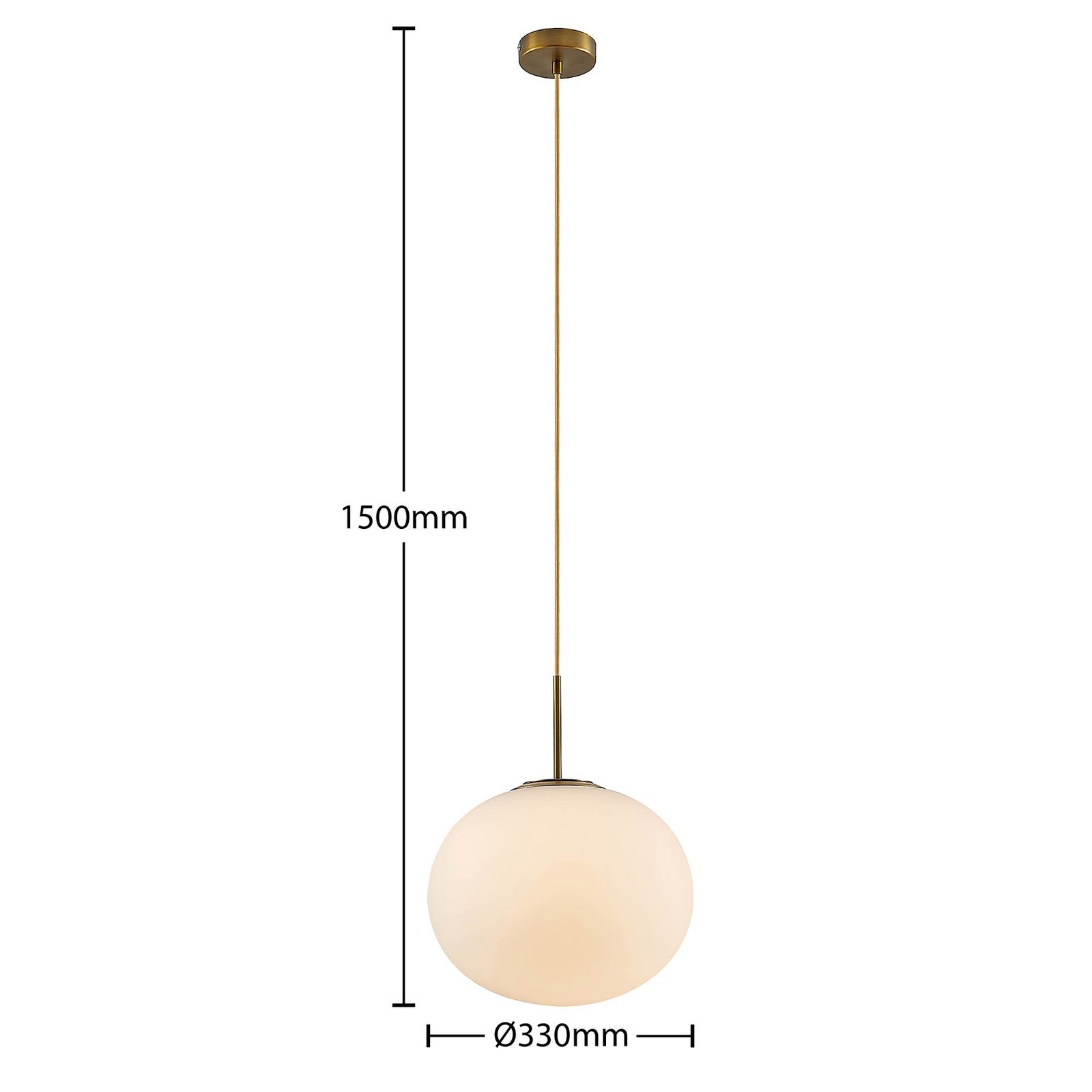 Noana Pendelleuchte Opal - Lindby