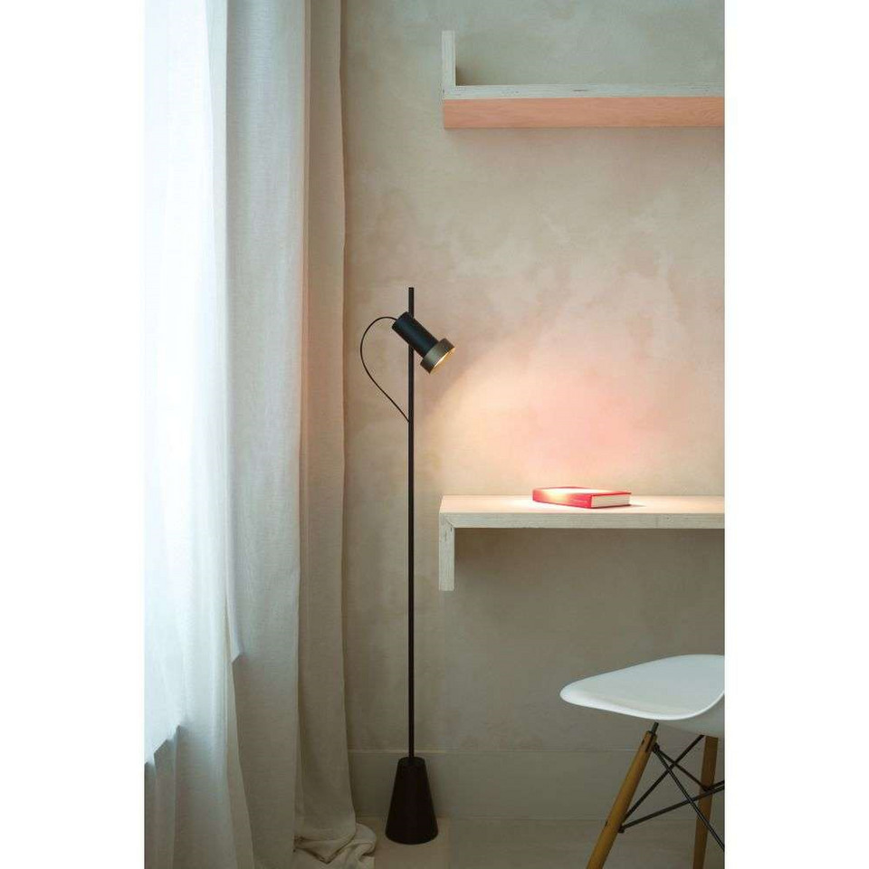 Trizo21 2Thirty 1 Golvlampa Honeycomb/Bronze Ring, svart från Trizo21