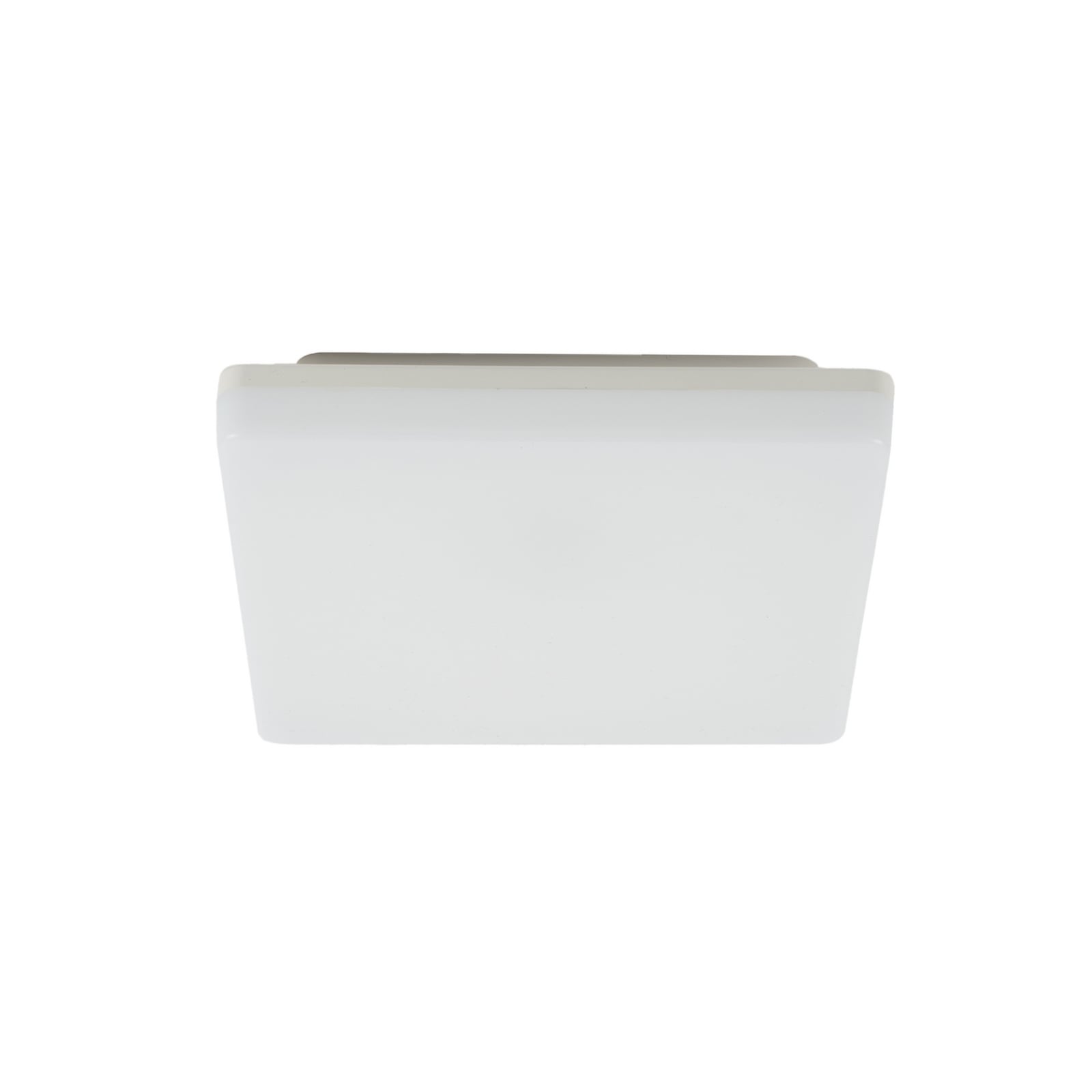 Plafonnier LED Artin, 22 cm, blanc, angulaire, capteur - PRIOS