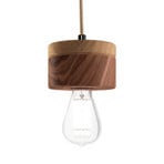 ALMUT 0239 pendant light, vegan production, walnut