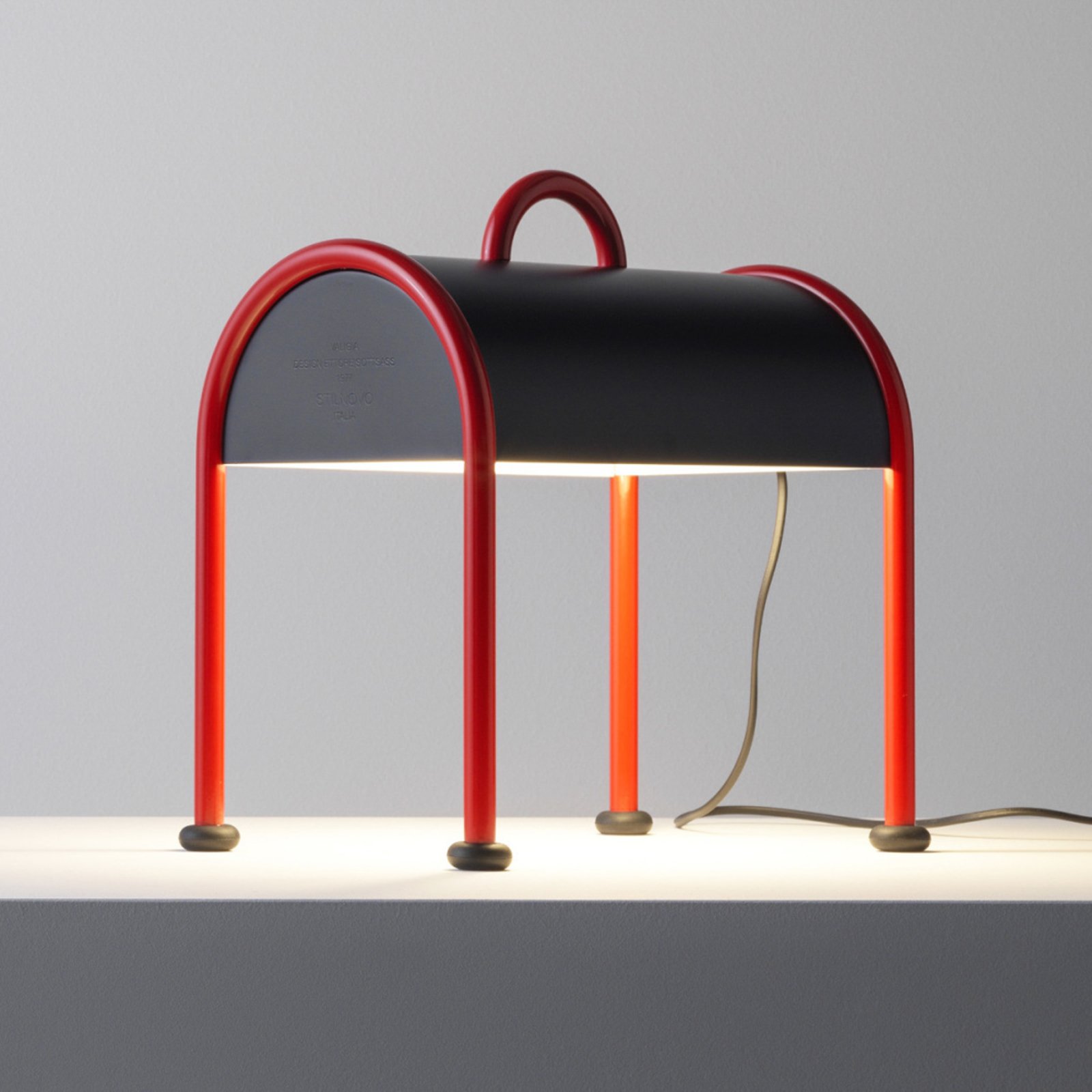 Valigia Lampada da tavolo e piantana LED a LED - Stilnovo