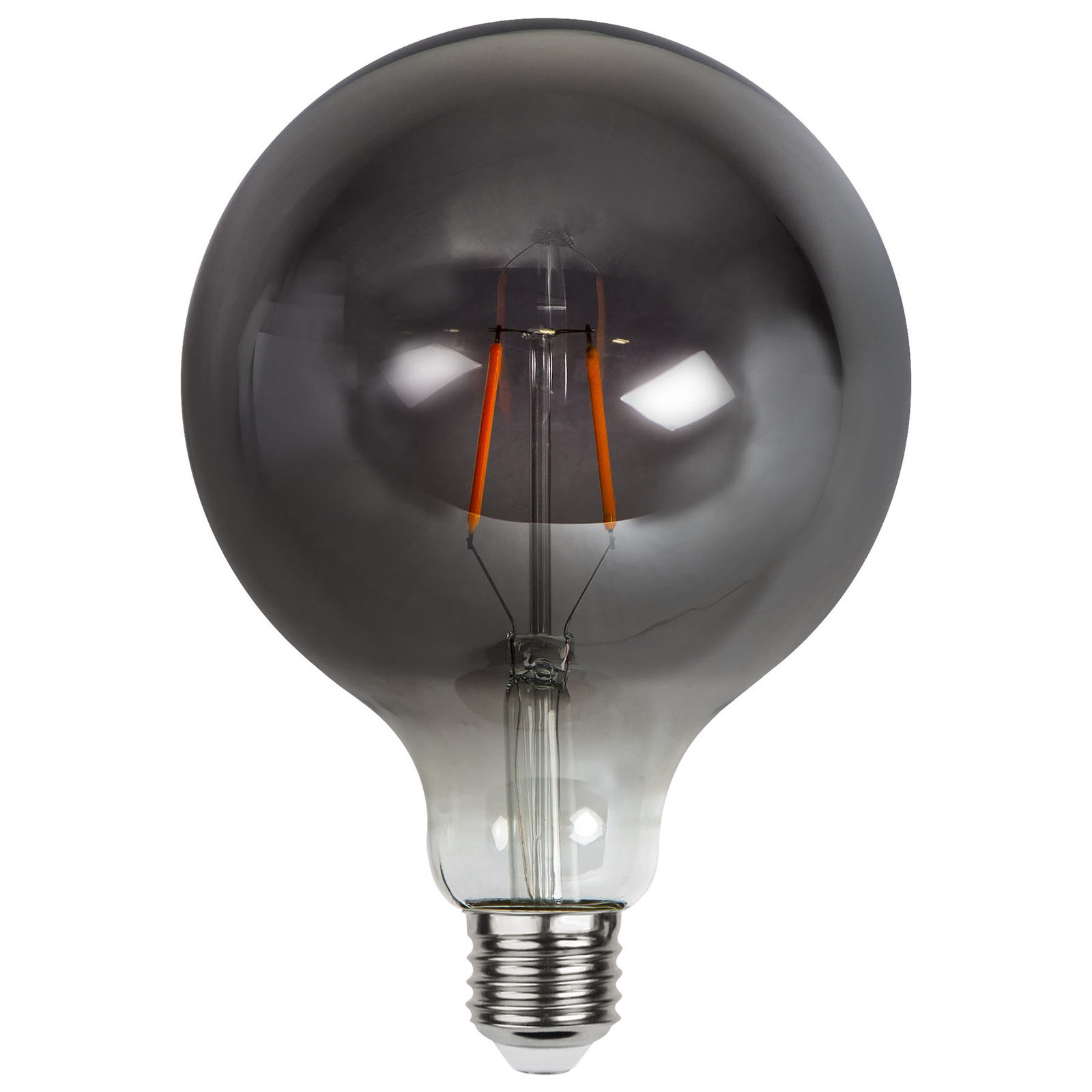 LED-Globelampe E27 1,8W Plain Smoke 2.100K Ø 125mm