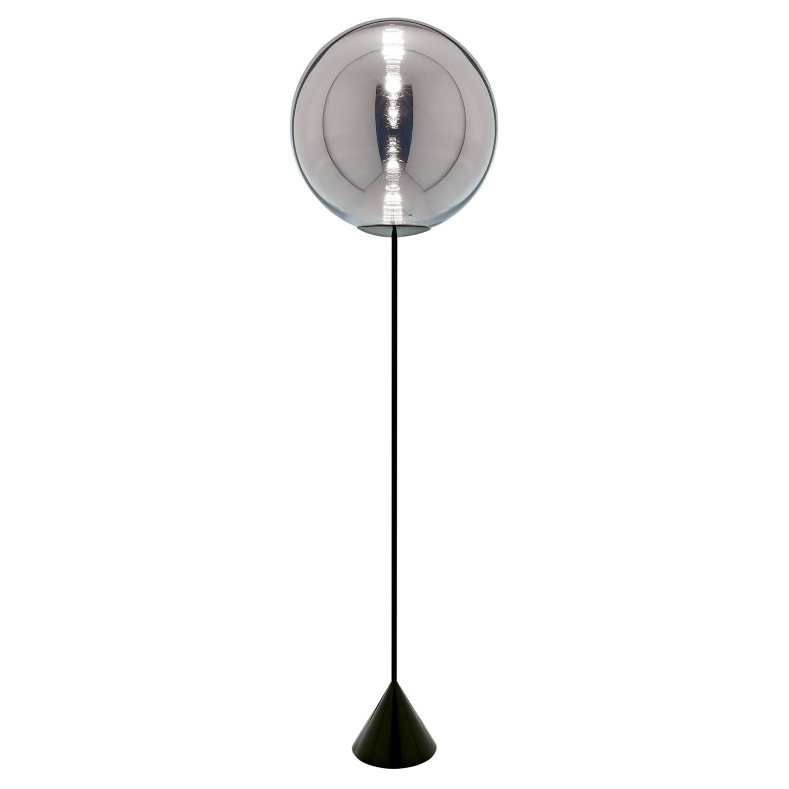 Tom Dixon Globe Cone LED állólámpa, króm