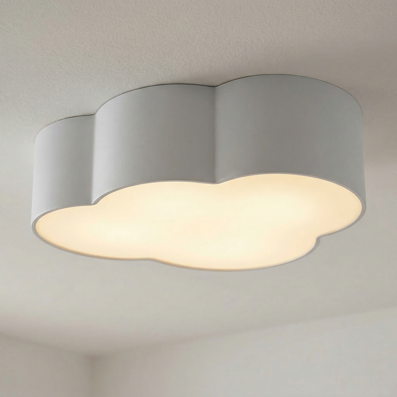 Plafonieră Cloud, material textil, 41 x 31 cm, alb Plafonieră Cloud, material textil, 41 x 31 cm, alb