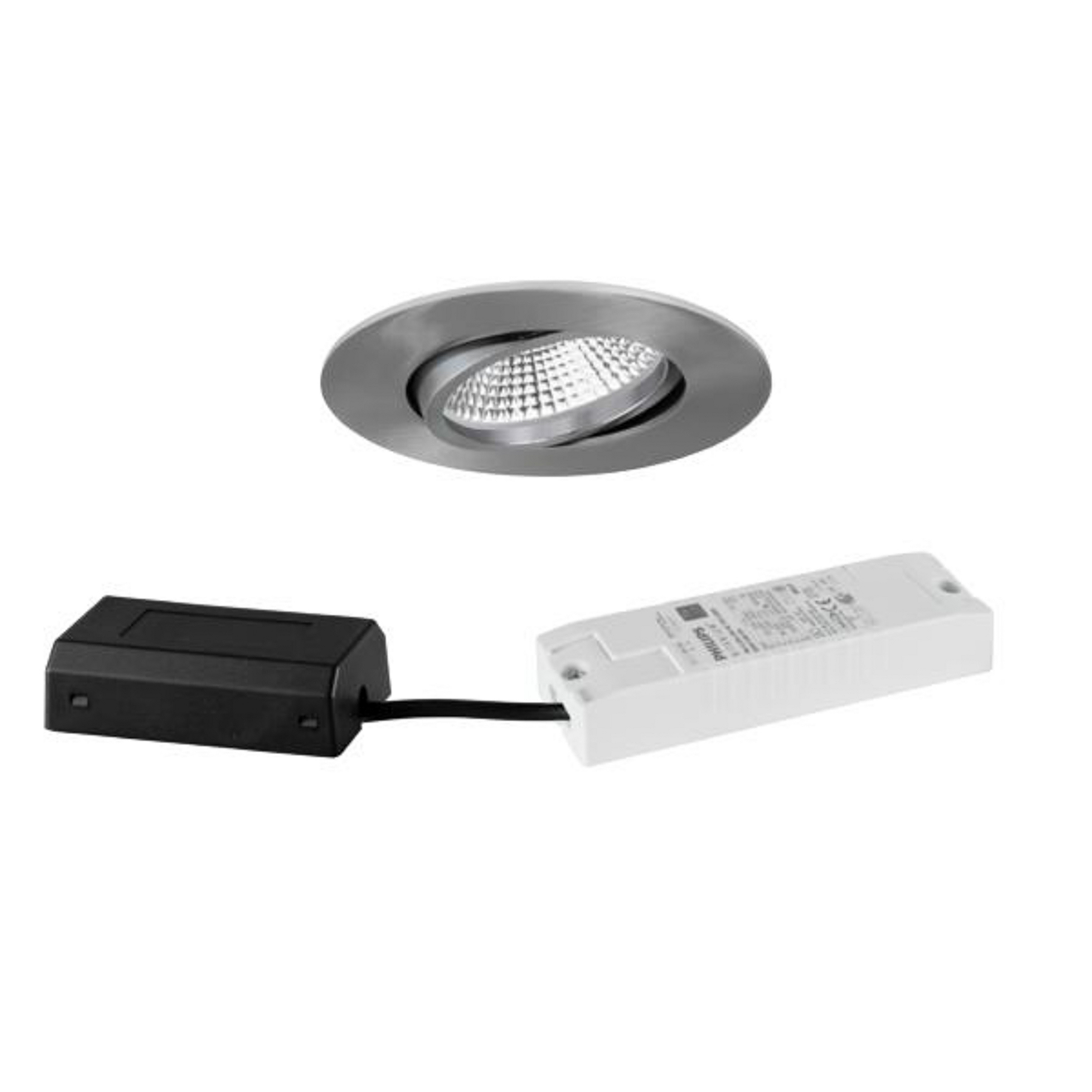 BRUMBERG BB23 caixa de ligação DALI IP65 embutida níquel