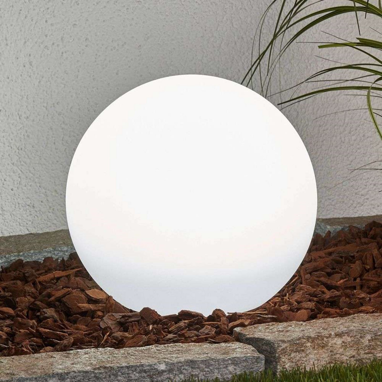 Lago Solcelle Lampa Ø25 White - Lindby