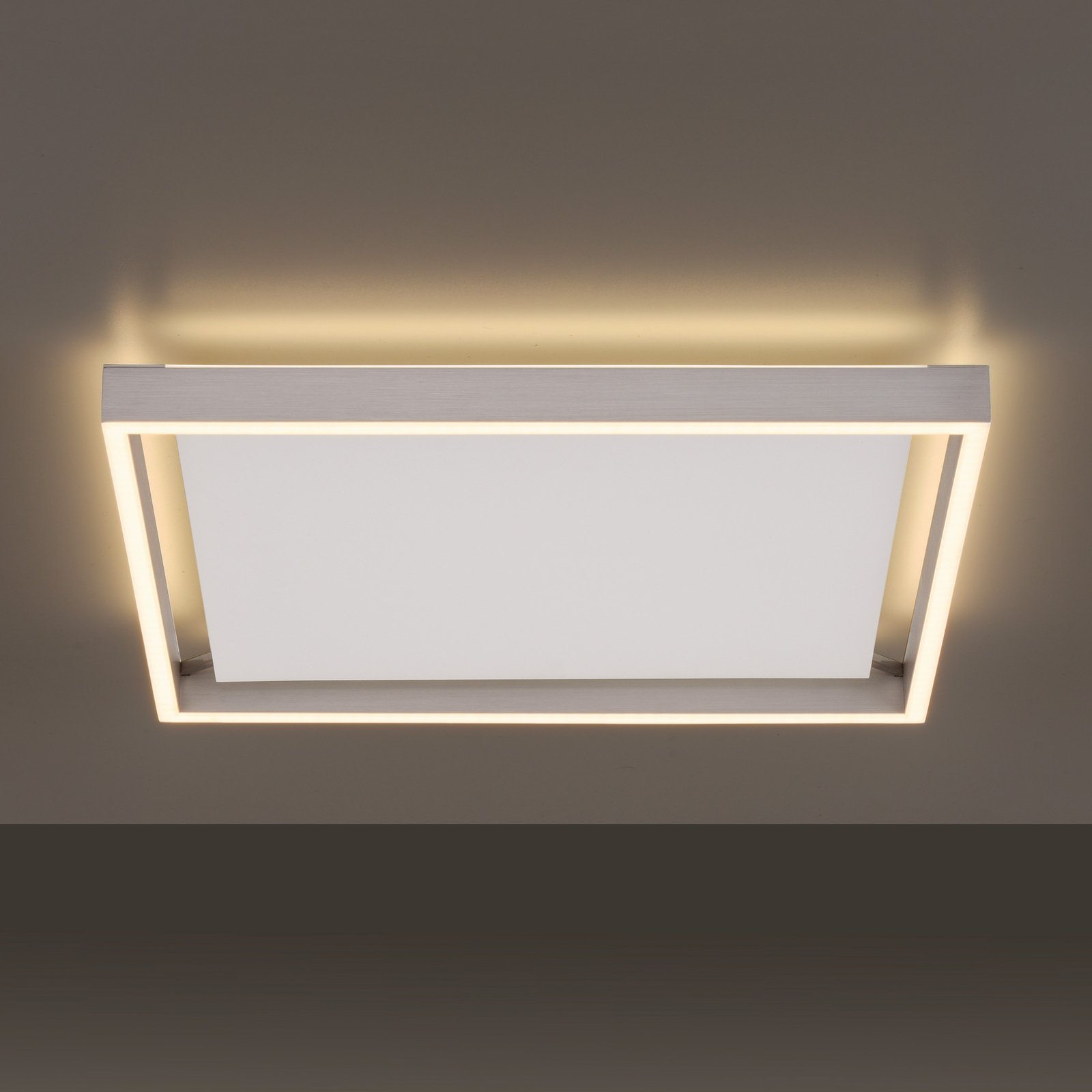Paul Neuhaus Q-KAAN LED plafondlamp, 45x45cm