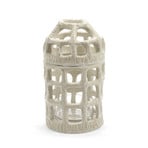 PIQUE FLEURS WHITE ROSIE vase, keramik, højde 38 cm – Serax