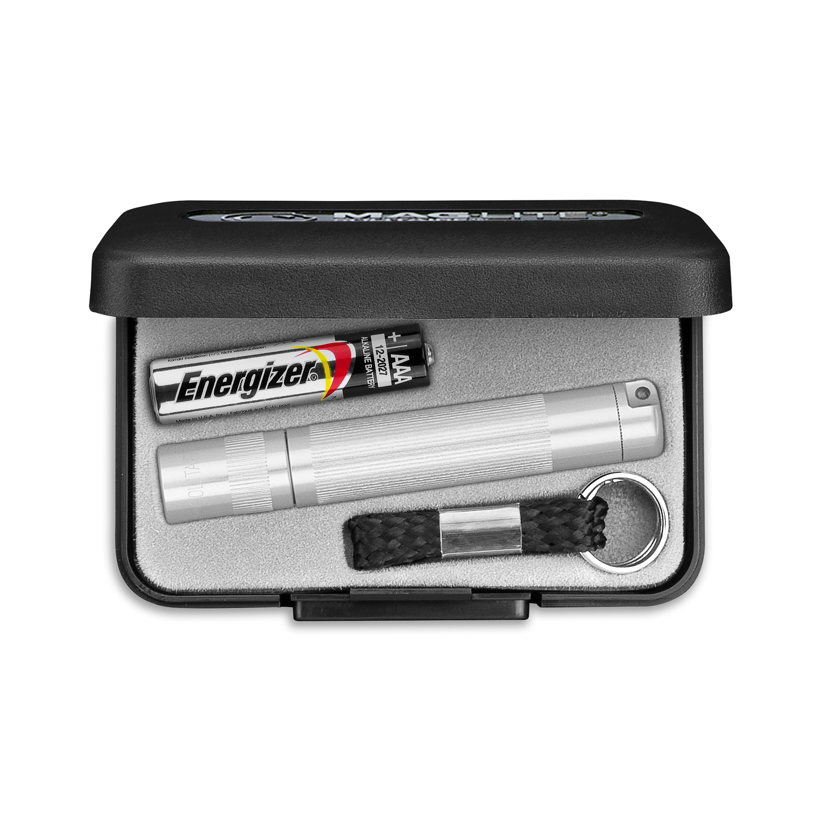 Maglite zaklamp Solitaire 1 Cell AAA, box, zilver