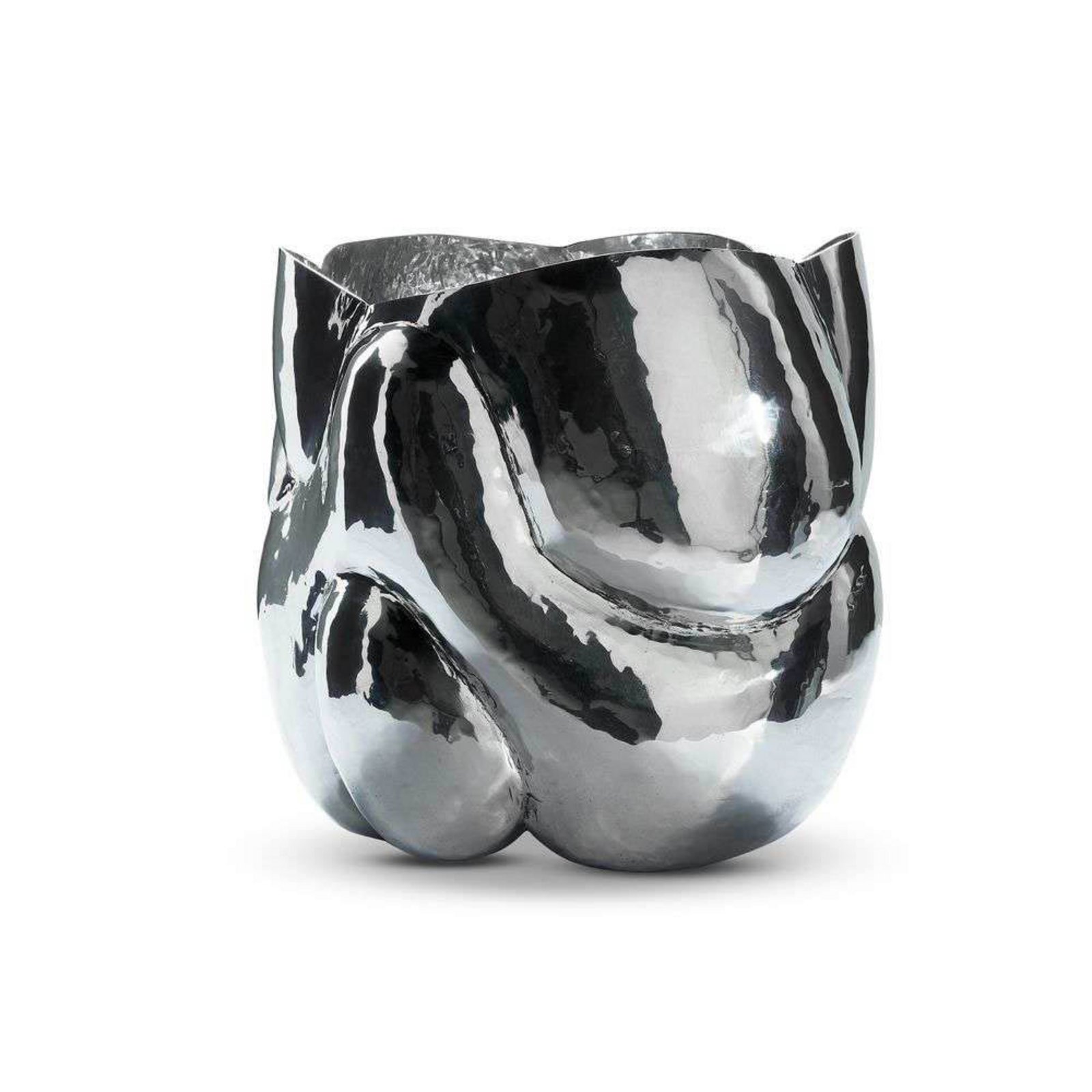 Cloud Vessel Pflanzentopf Short Silver - Tom Dixon