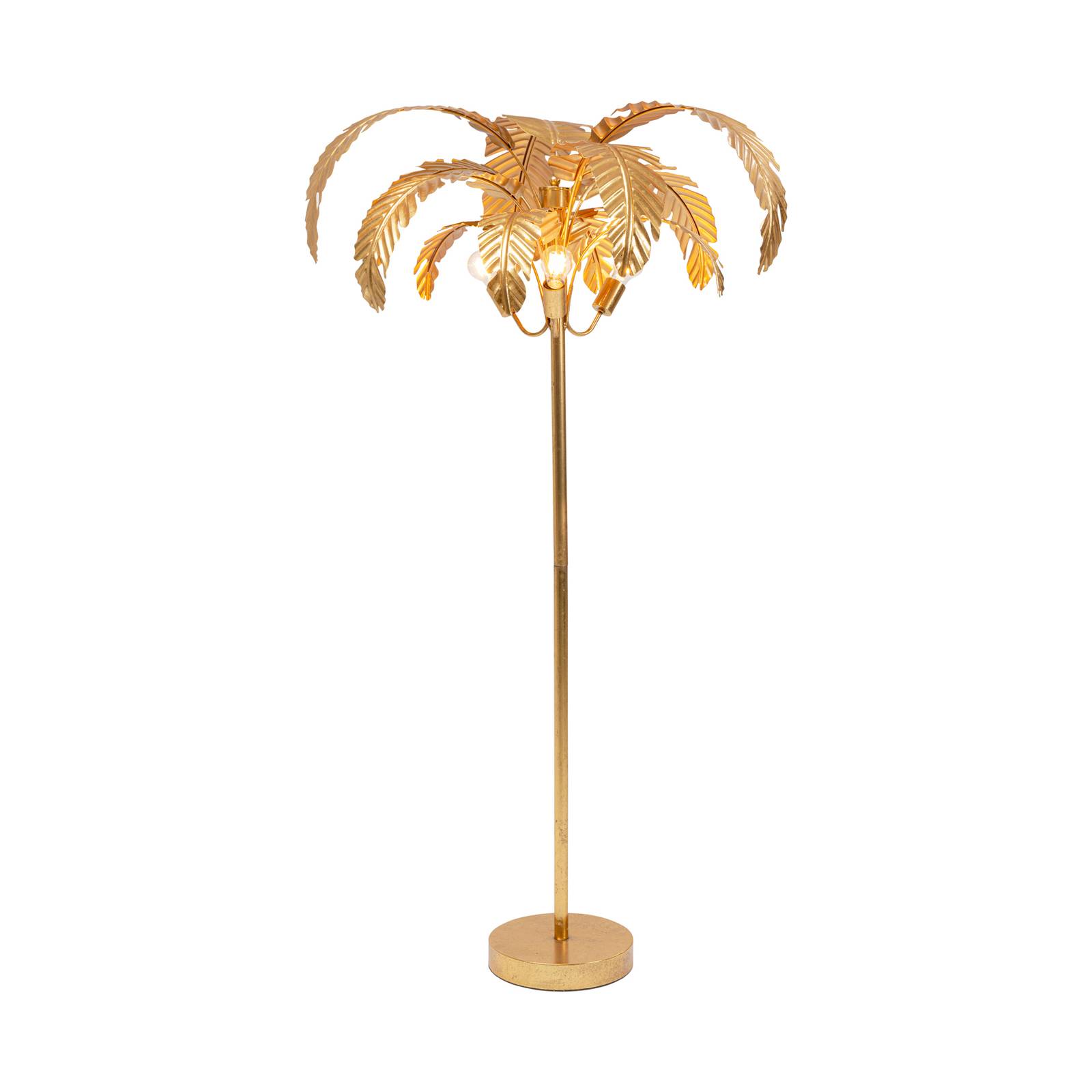 KARE Palmera Stehleuchte, 170 cm hoch, messing