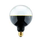 SEGULA LED-Globe Illusion E27 G125 klar/schwarz 5W 1900K dim