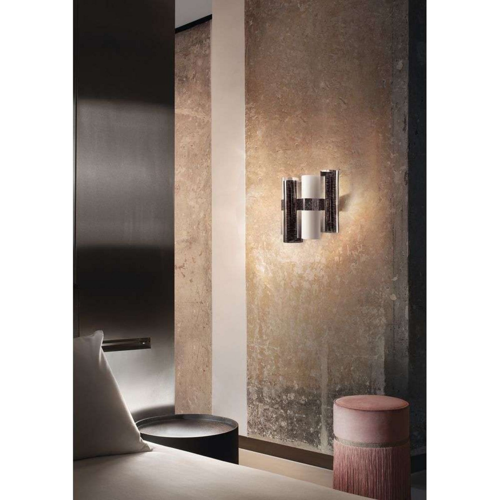 La Lollo Væglampe Pewter Slamp - Stue - Plastik