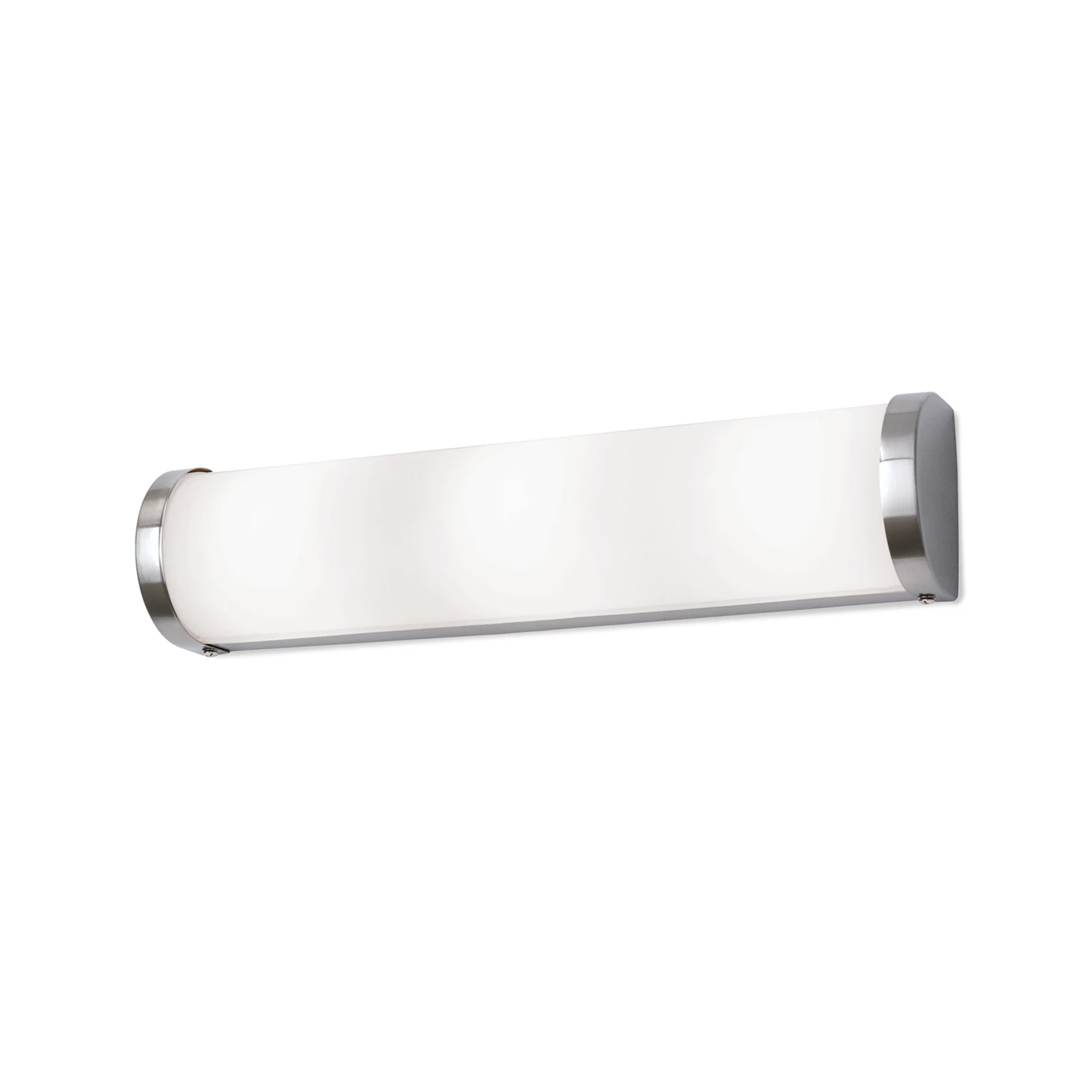 Vegglampe Tea 41 cm nikkel