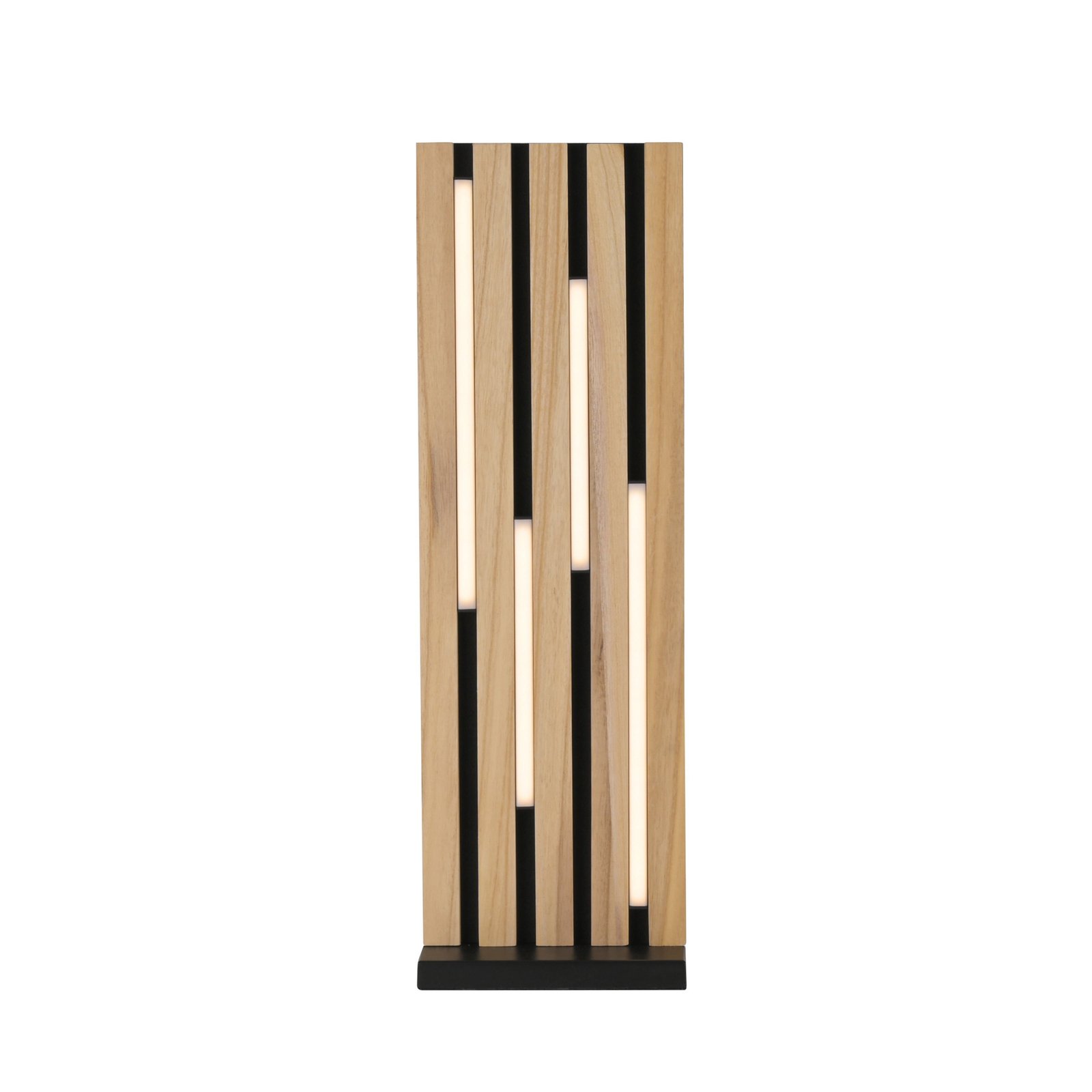 Paul Neuhaus Smart LED stalinis šviestuvas Q-Acoustic wood aukštis 60 cm