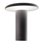 Artemide Takku LED table lamp with rechargeable battery, black