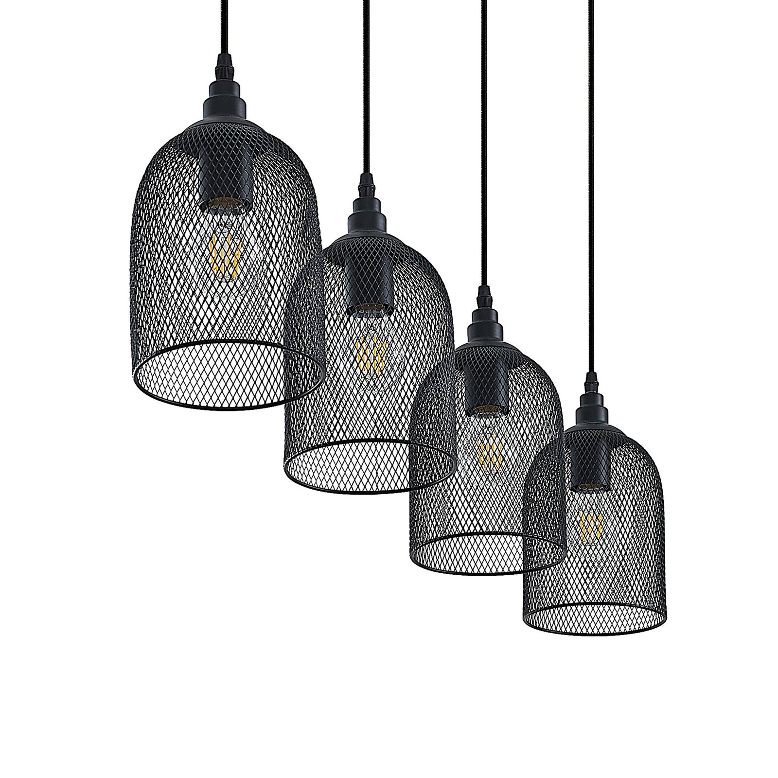 solar mesh hanging pendant lamps