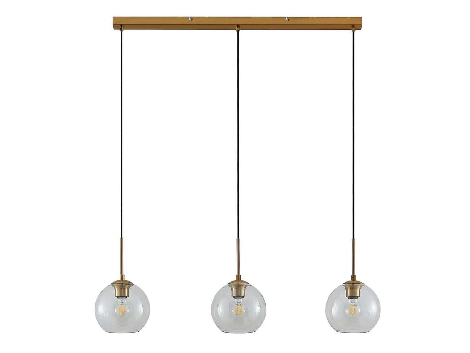 Grady 3 Pendant Clear - Lindby