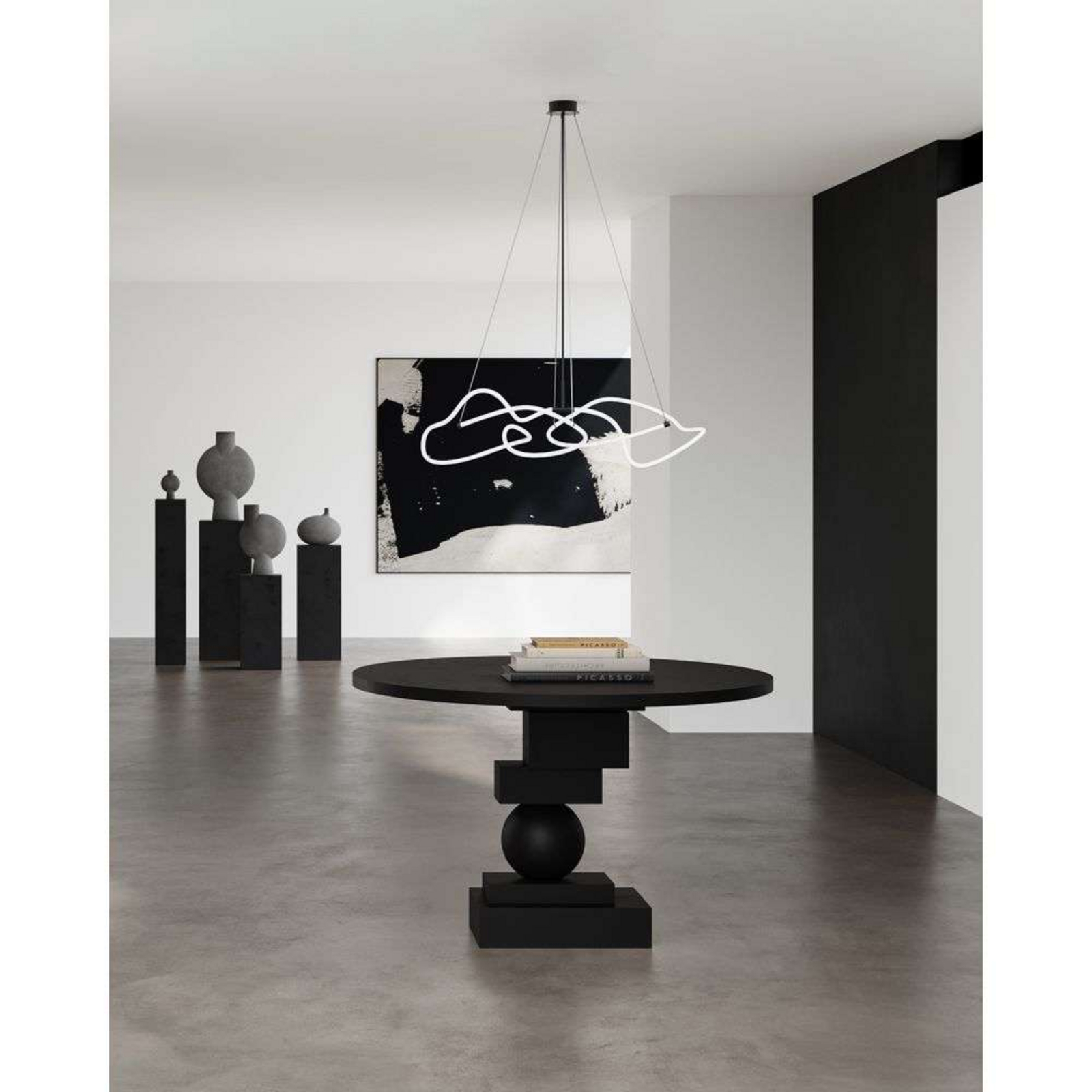 Ghost Chandelier Mini Acrylic/Stainless Steel - 101 Copenhagen