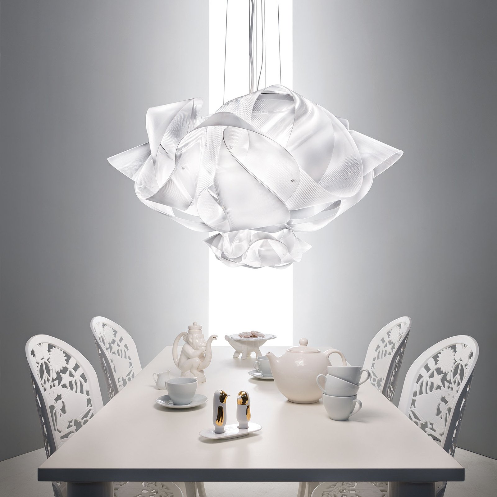 Fabula Designer-Pendelleuchte, klar, large - Slamp