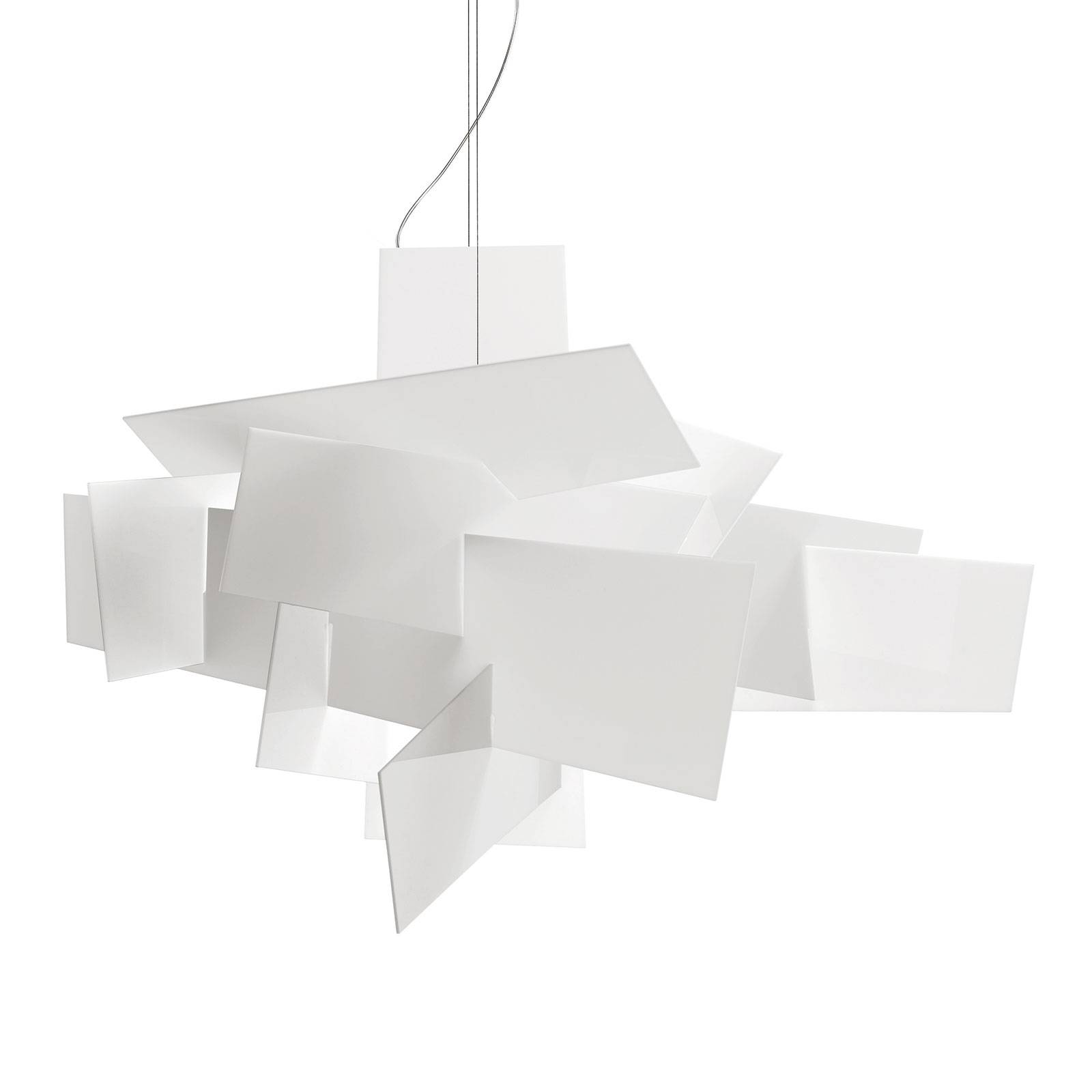 Foscarini Big Bang függő lámpa, fehér, Ø 96 cm