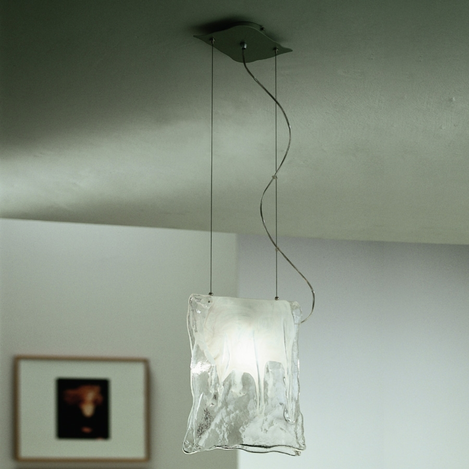 Hängeleuchte MURANO aus Glas, einflammig