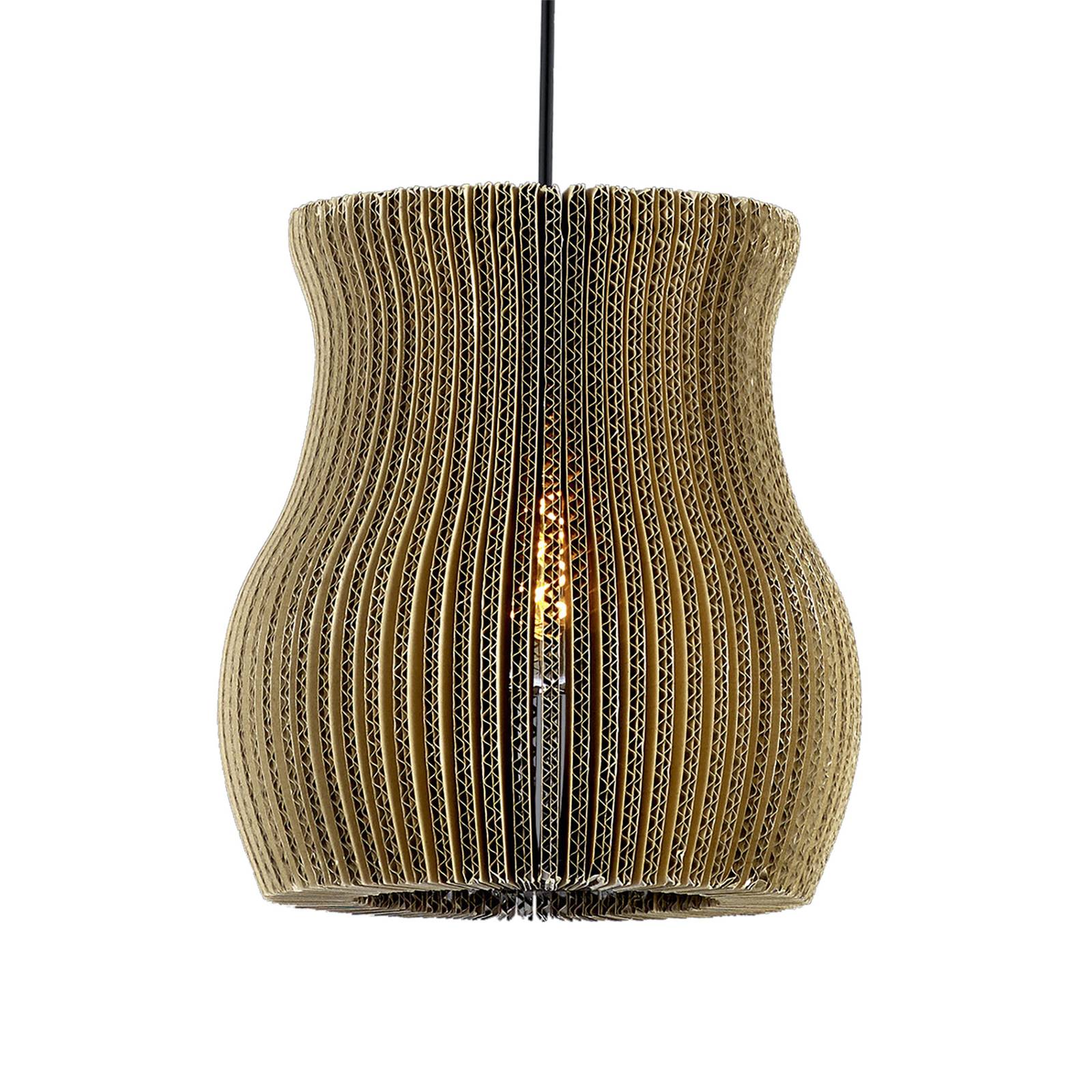 Suspension Layer en carton 1 lampe vase