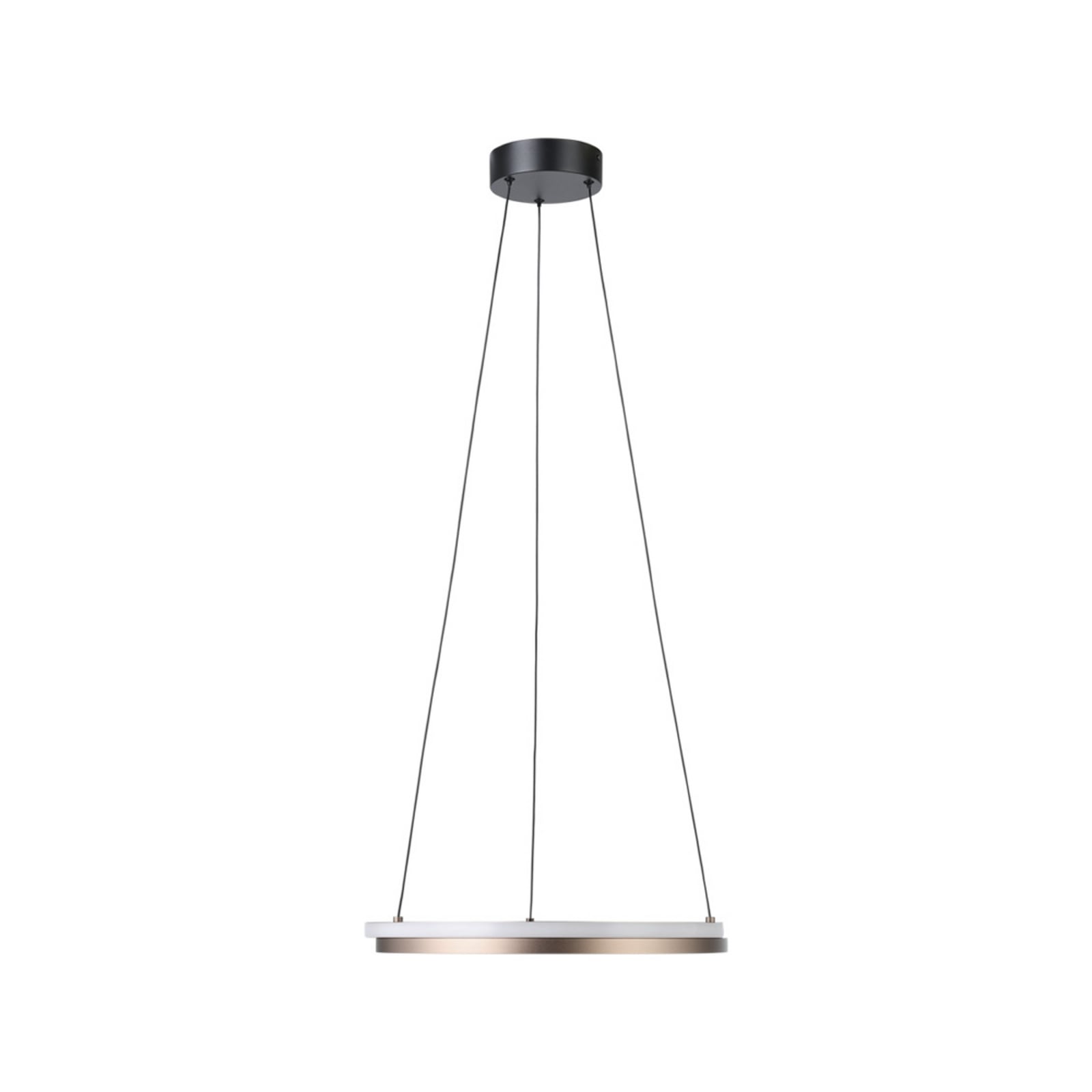 EGLO LED hanglamp MEZZOMONTE, brons, Ø 48 cm, CCT EGLO LED hanglamp MEZZOMONTE, brons, Ø 48 cm, CCT