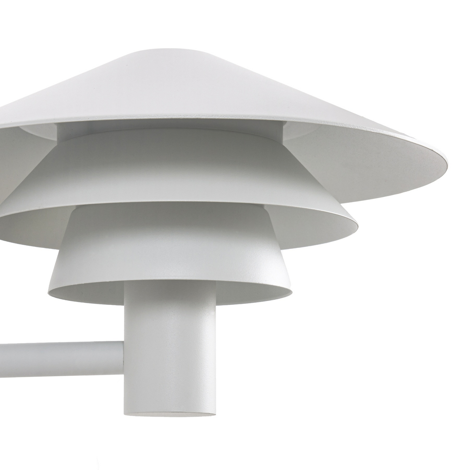 Lucande LED buiten wandlamp Montaro, wit, IP54, sensor