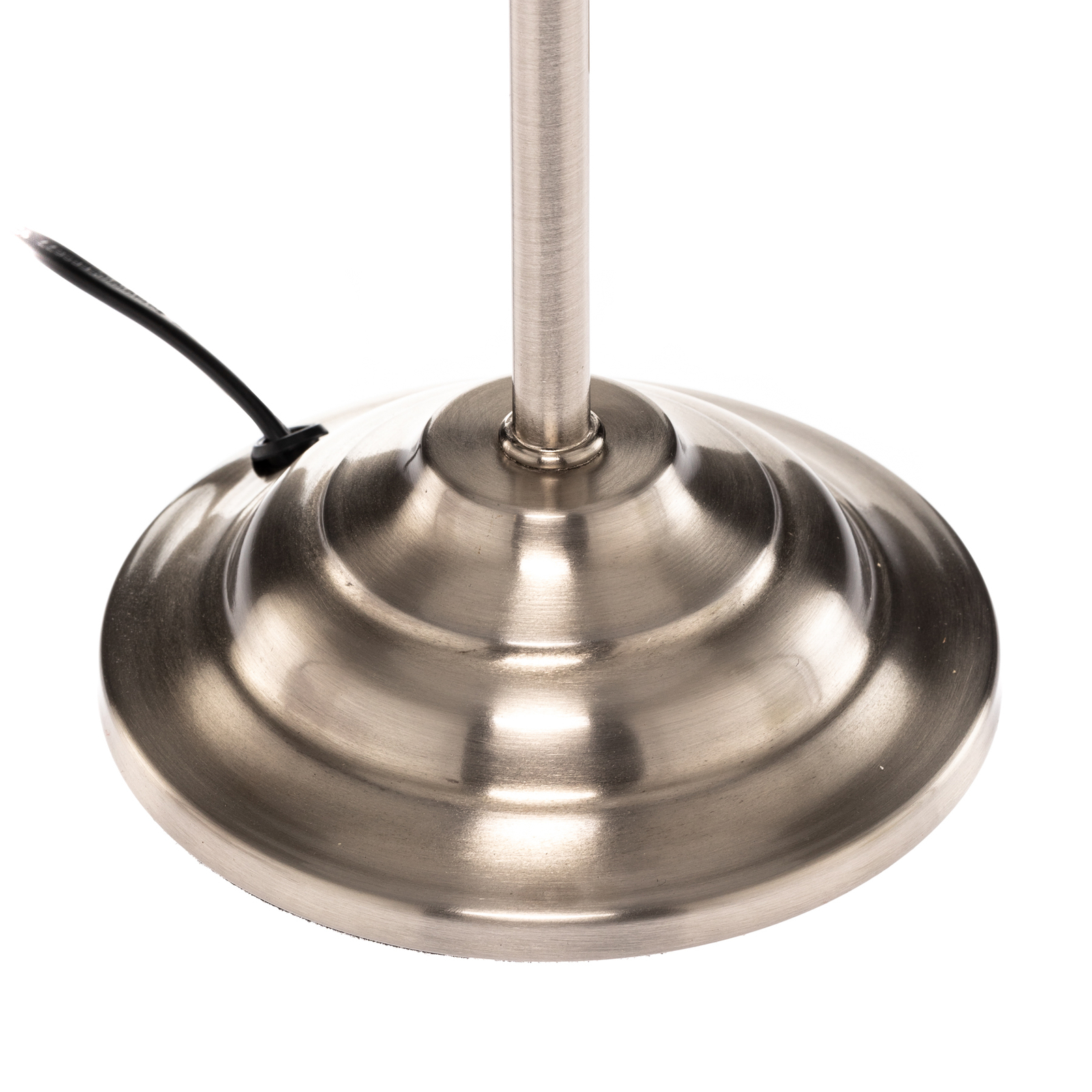 Lindby Alomira tafellamp, 32 cm, nikkel