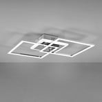 LED ceiling light Venida with squares