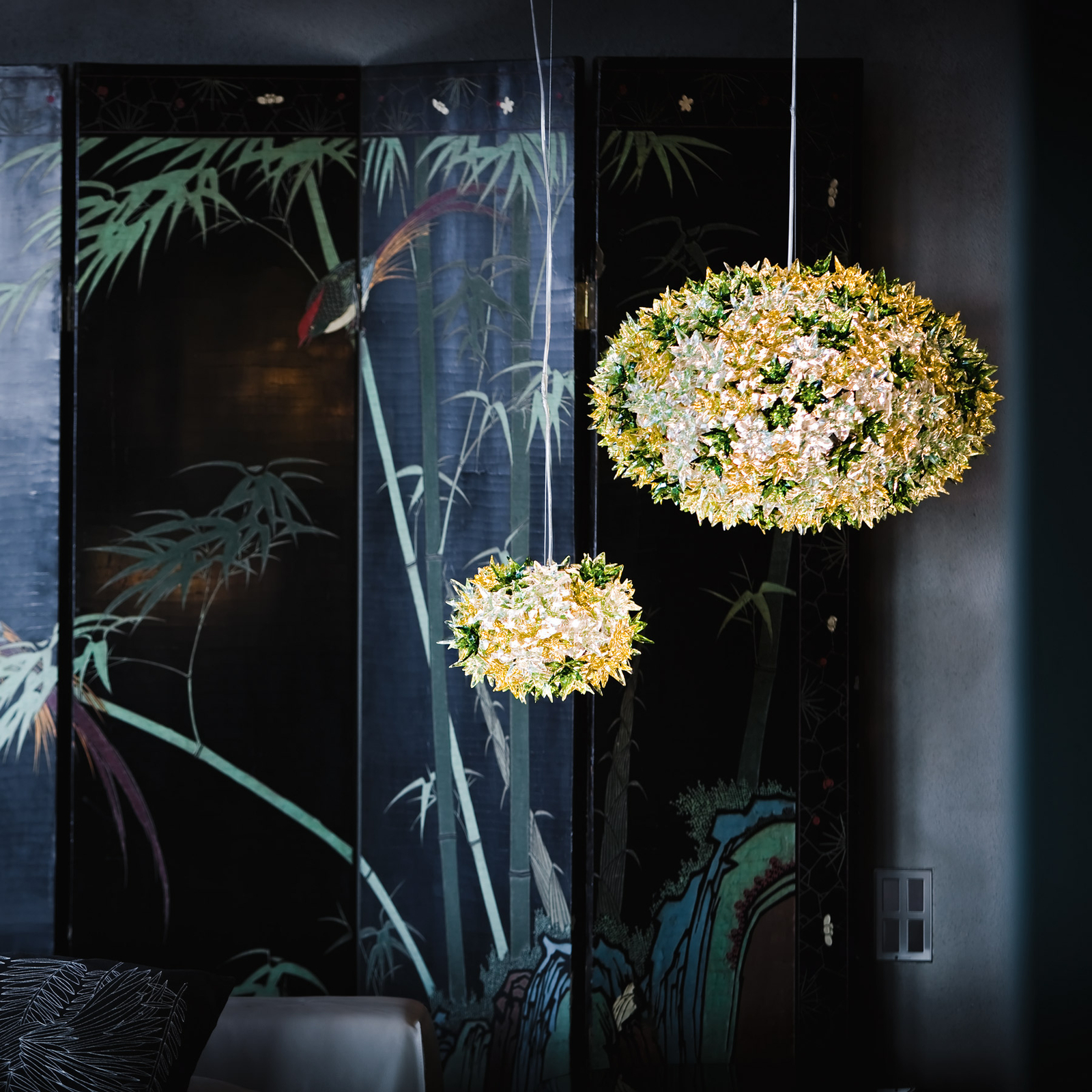 Bloom S2 Pendant Mint - Kartell