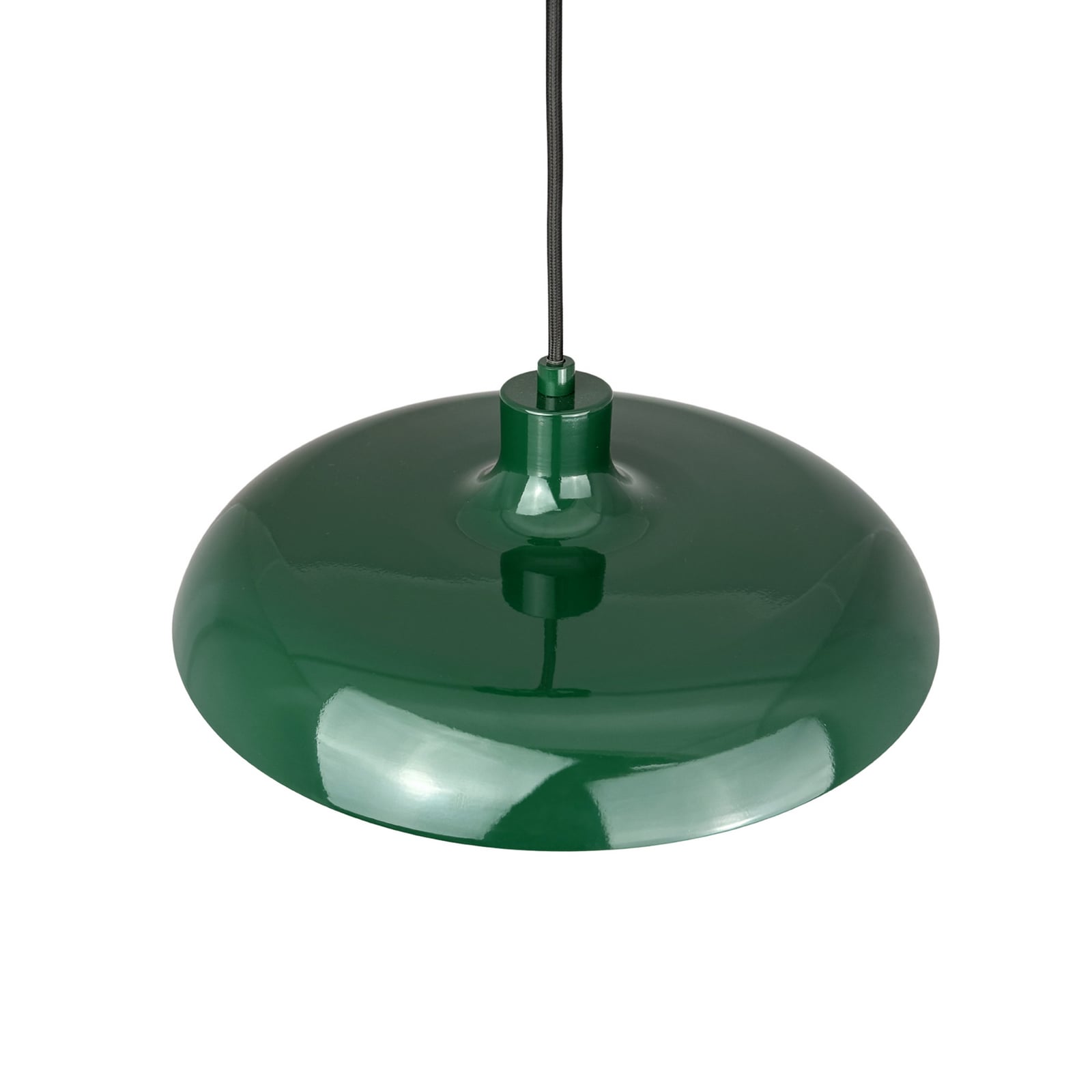 Ava hængelampe, mørkegrøn, metal, Ø 31 cm – Dyberg Larsen Ava hængelampe, mørkegrøn, metal, Ø 31 cm – Dyberg Larsen