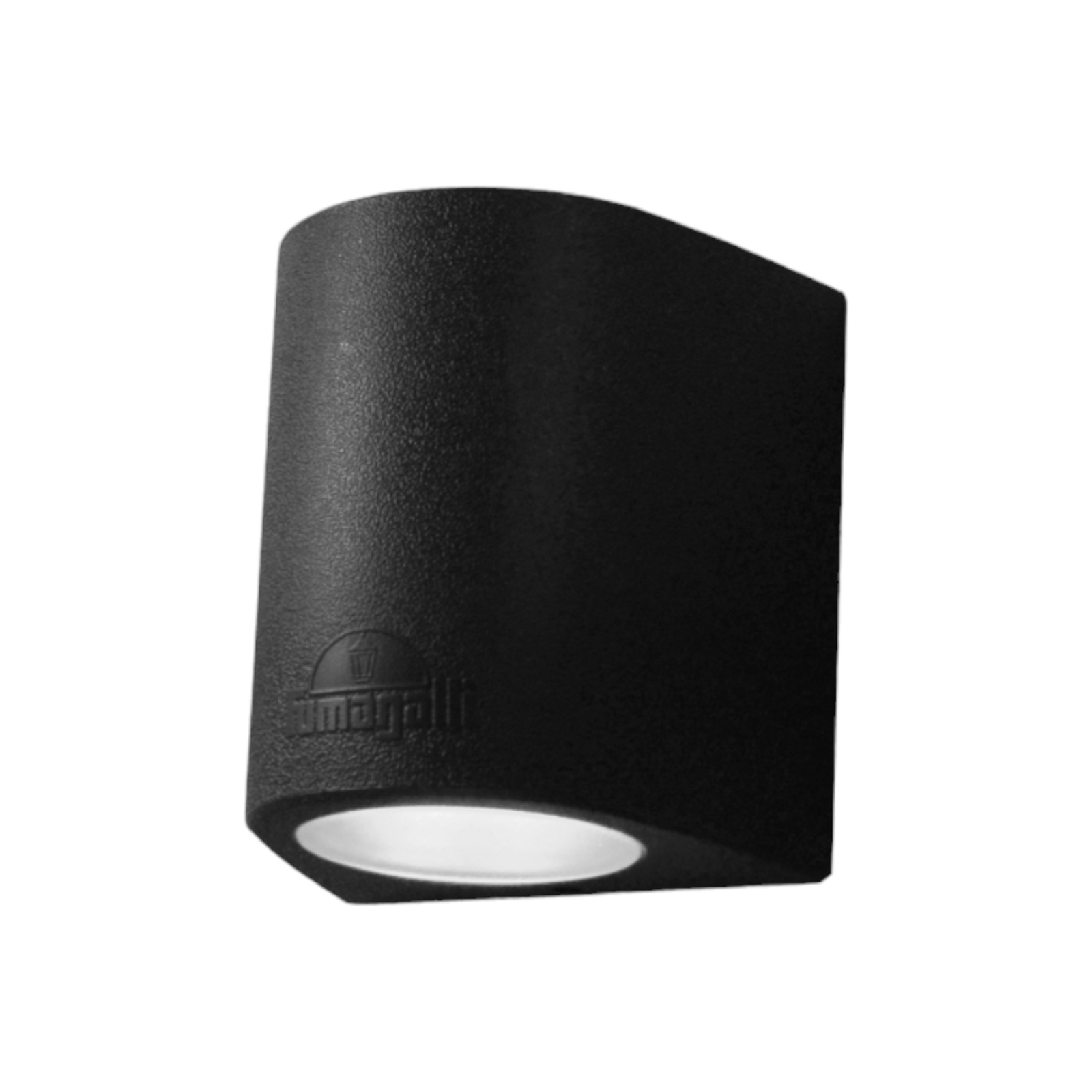 Outdoor wall lamp Marta 160 black/frosted GU10 CCT up/down
