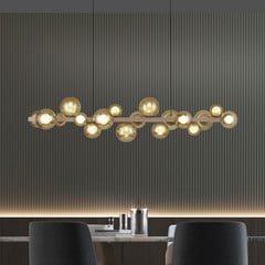 PURE LED rippvalgusti E-Popup pronksist klaasist/metallist CCT 18-light.